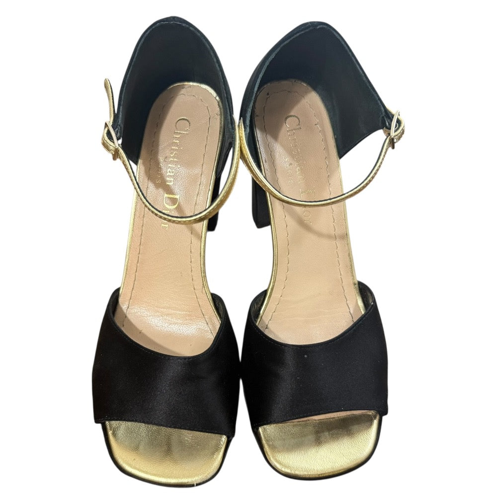 Christian Dior 22SS Suede Satin Sandals