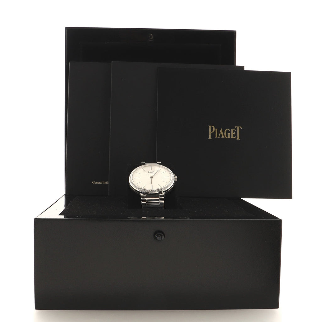 Altiplano Automatic Watch White Gold with Diamond Bezel 34