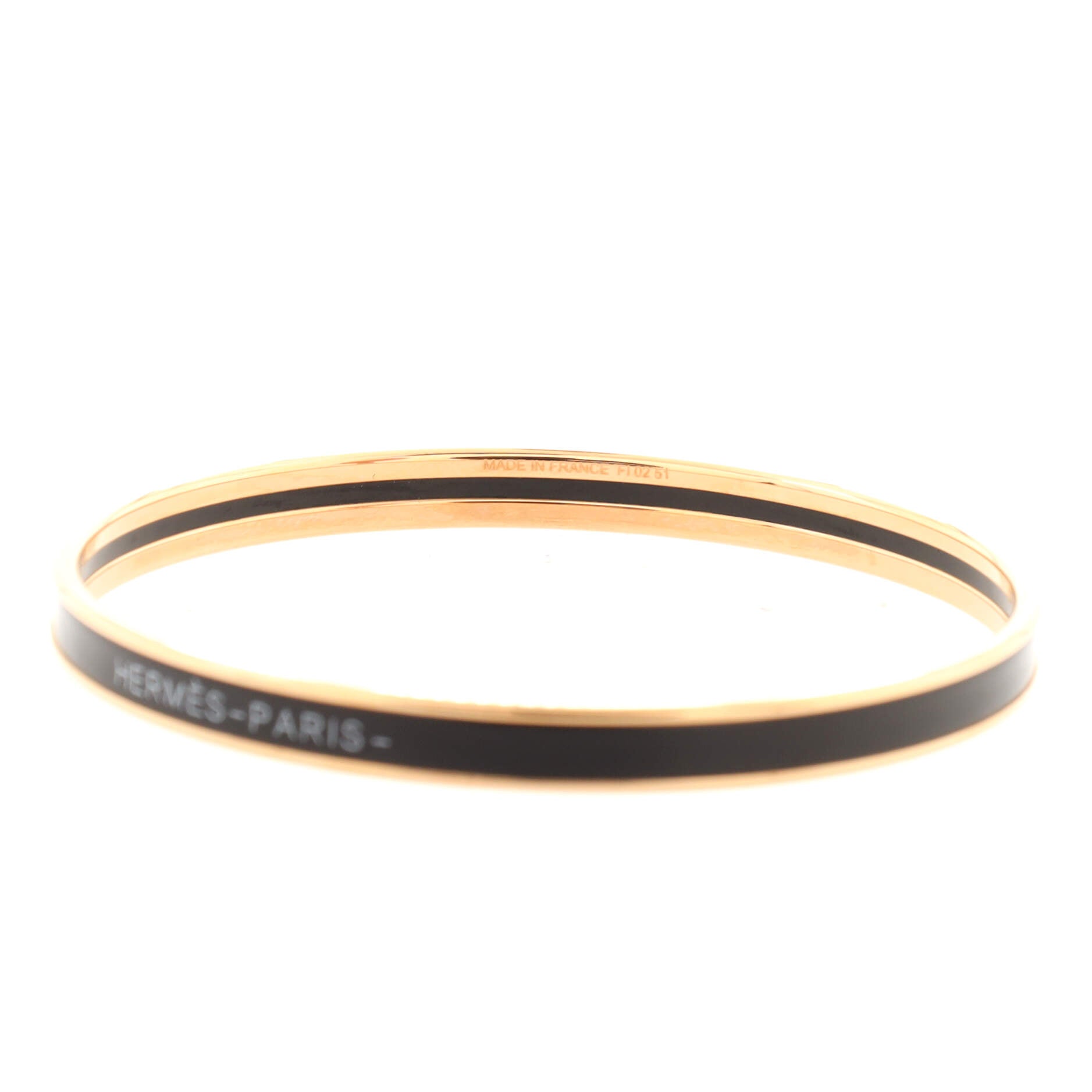 Uni Bangle Bracelet Enamel Extra Narrow