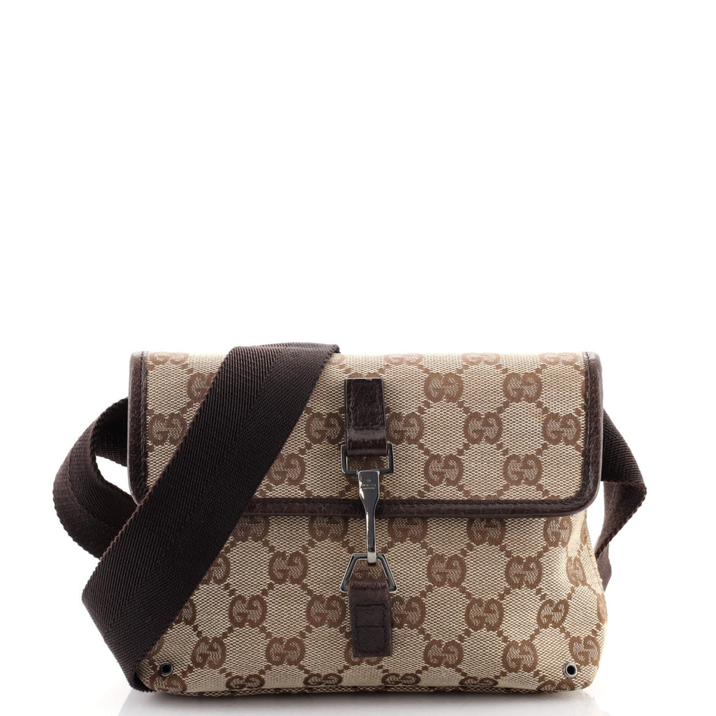 Buckle Belt Bag GG Canvas Mini