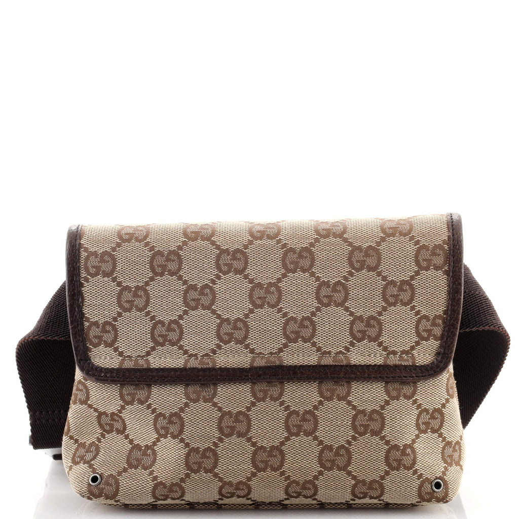 Buckle Belt Bag GG Canvas Mini