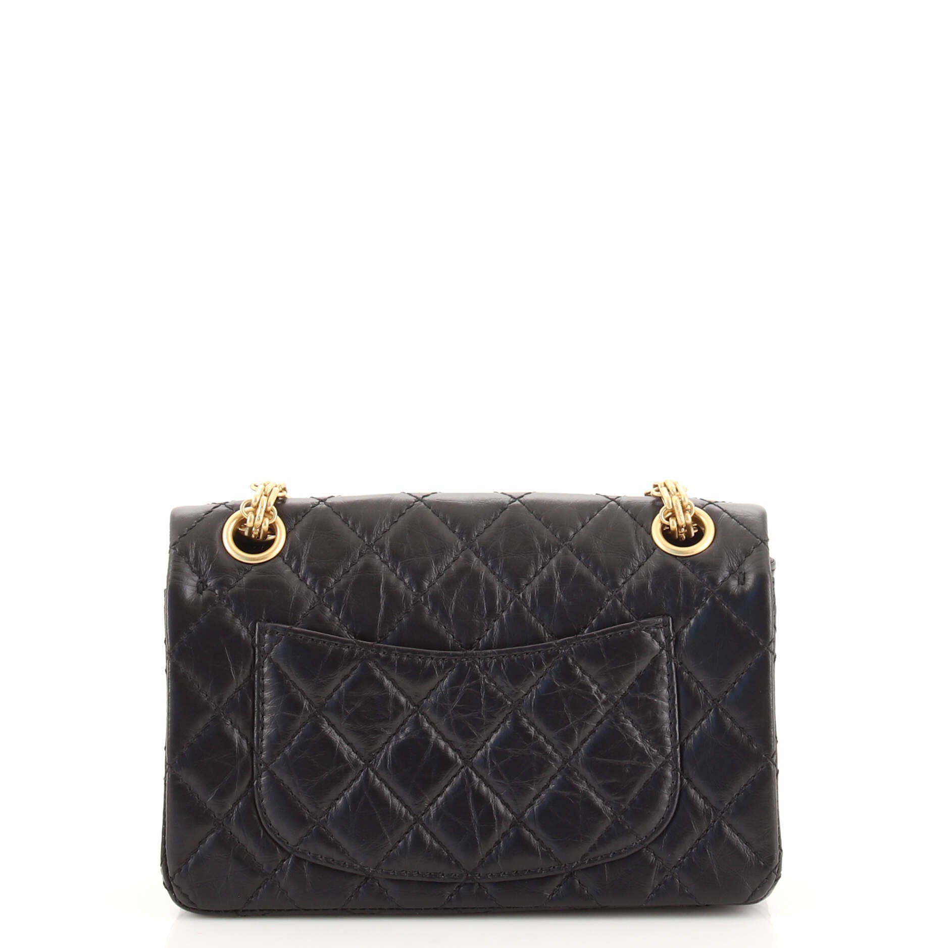 Reissue 2.55 Flap Bag Quilted Aged Calfskin Mini