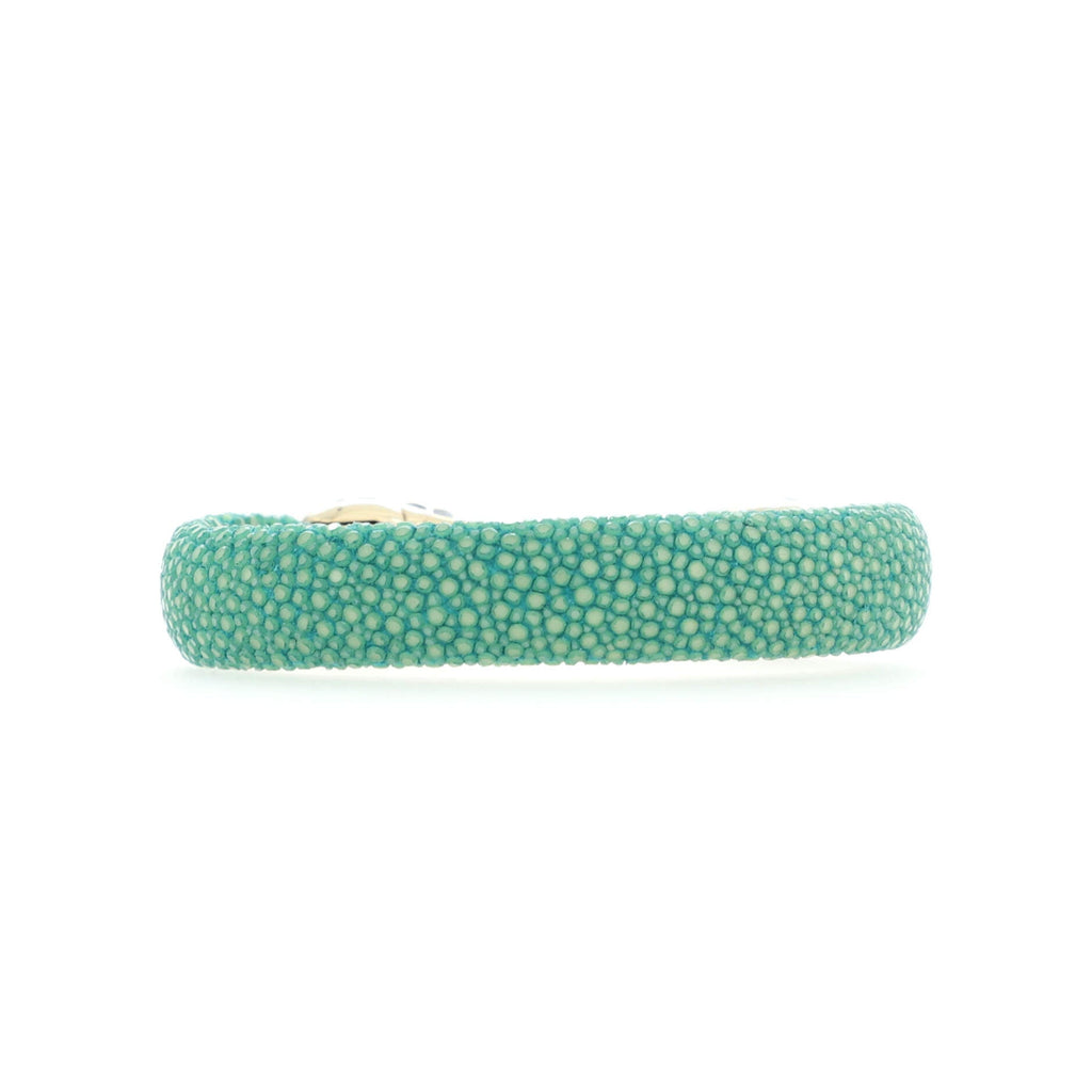Serpenti Forever Bangle Bracelet Stingray and Metal