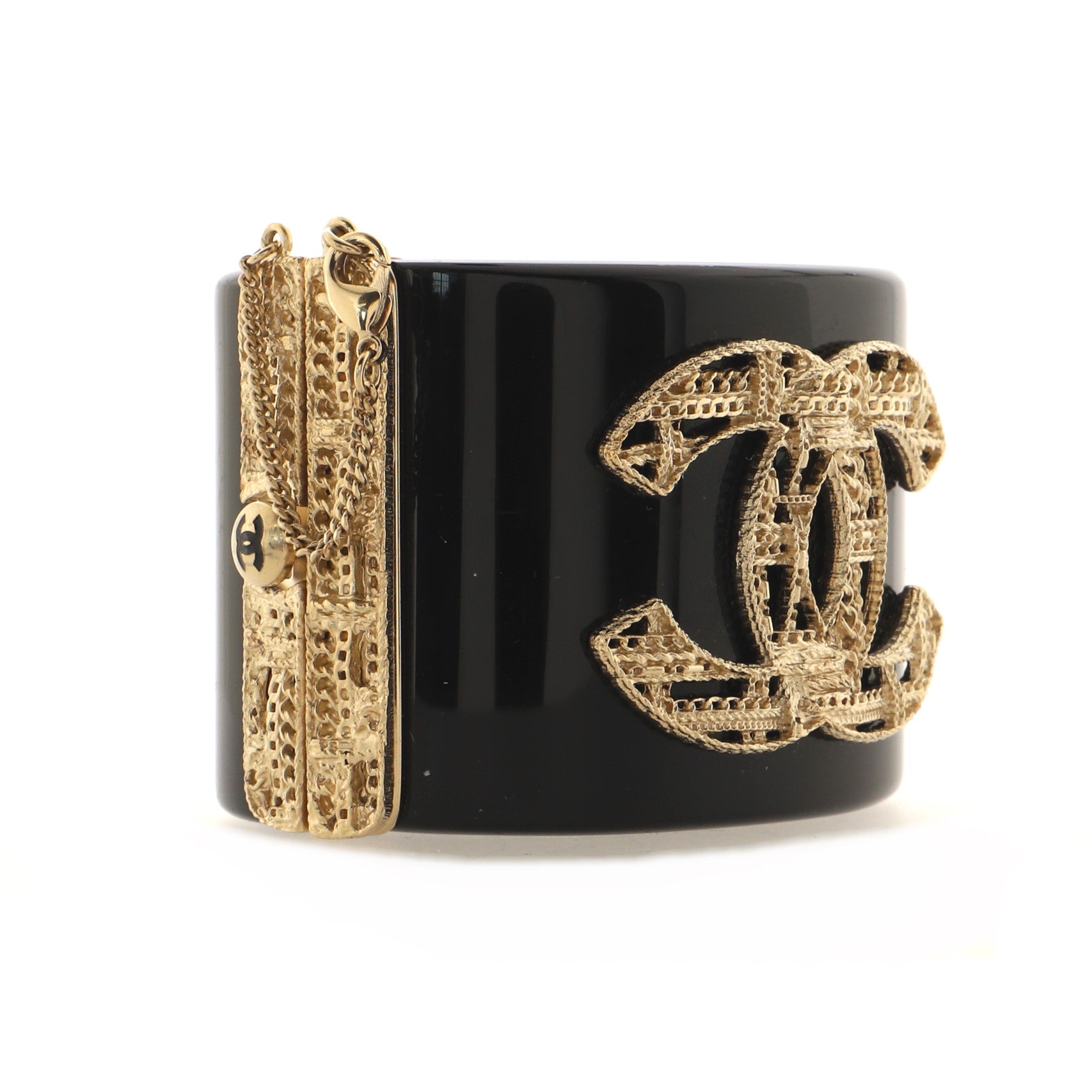 CC Cuff Bracelet Resin with Metal