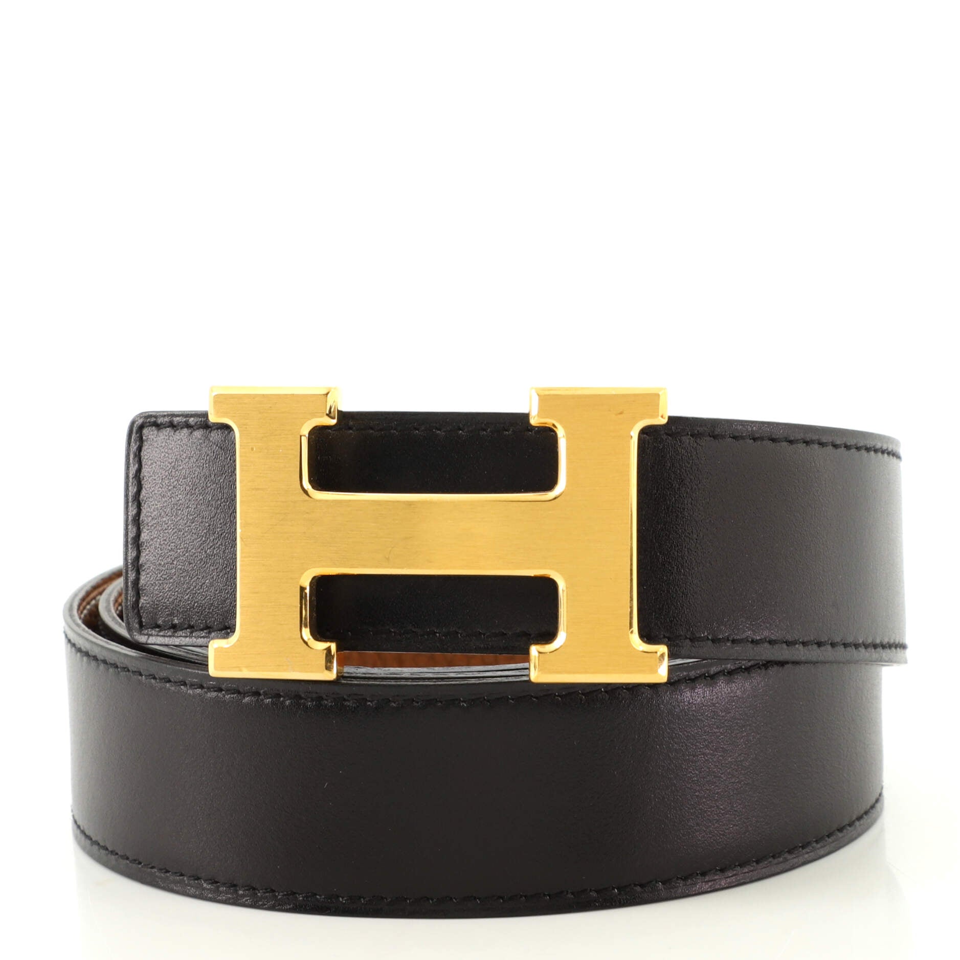 Constance Reversible Belt Leather Medium 100