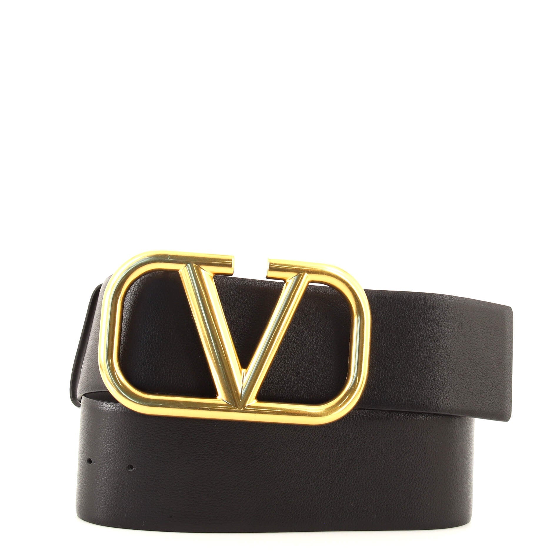 VLogo Reversible Belt Leather Wide 75