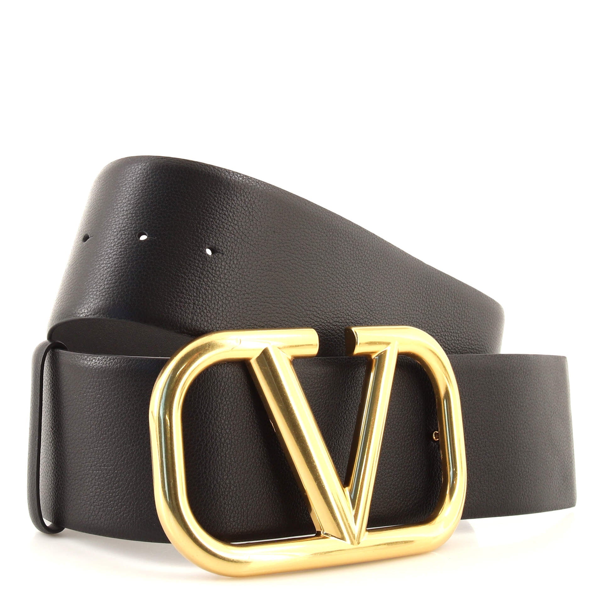VLogo Reversible Belt Leather Wide 75