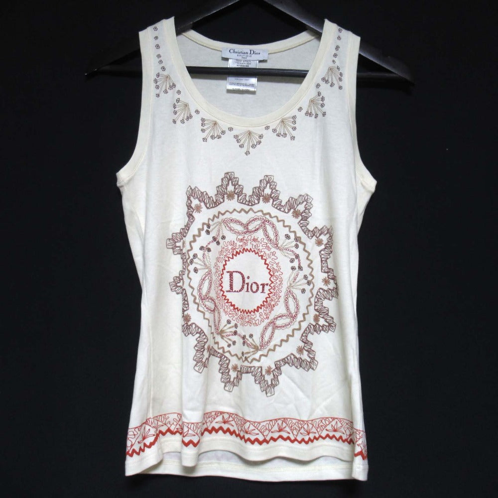 Christian Dior Tank Top Sleeveless Top