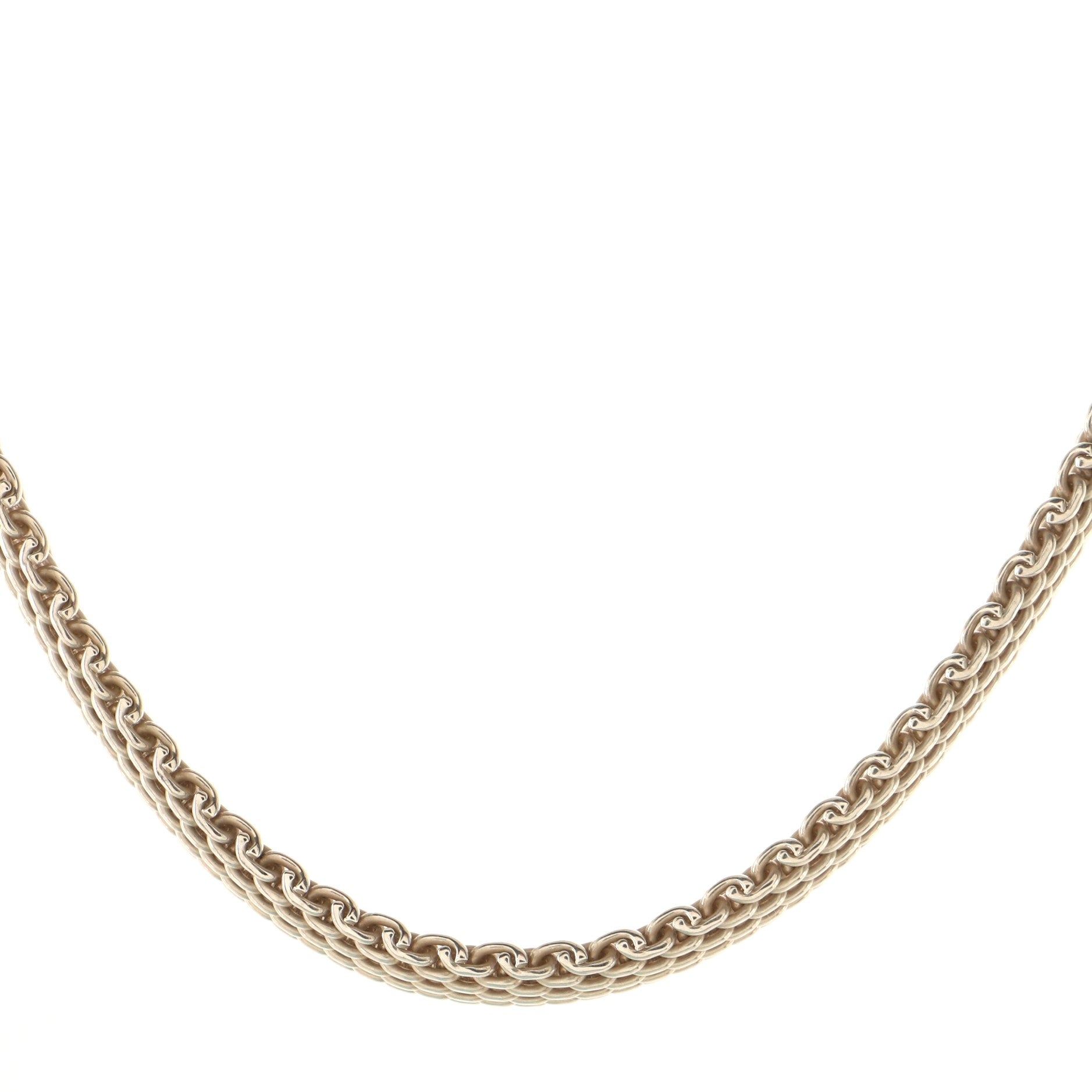 Mesh Somerset Necklace Sterling Silver