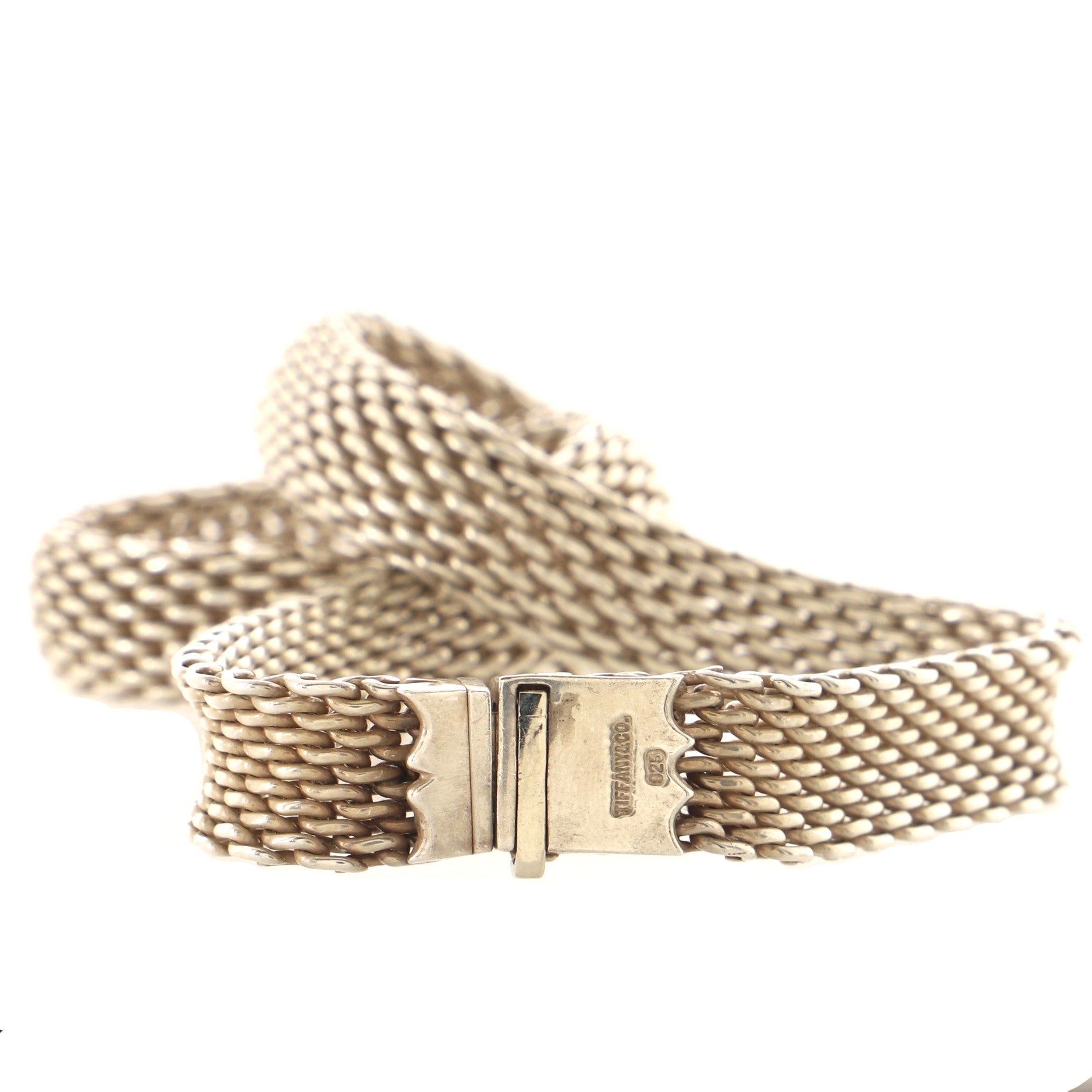 Mesh Somerset Necklace Sterling Silver