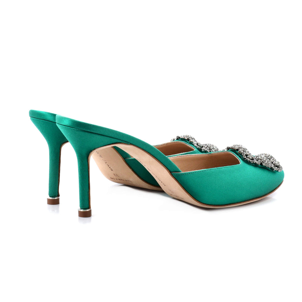 Women's Hangisimu Heeled Mules Satin