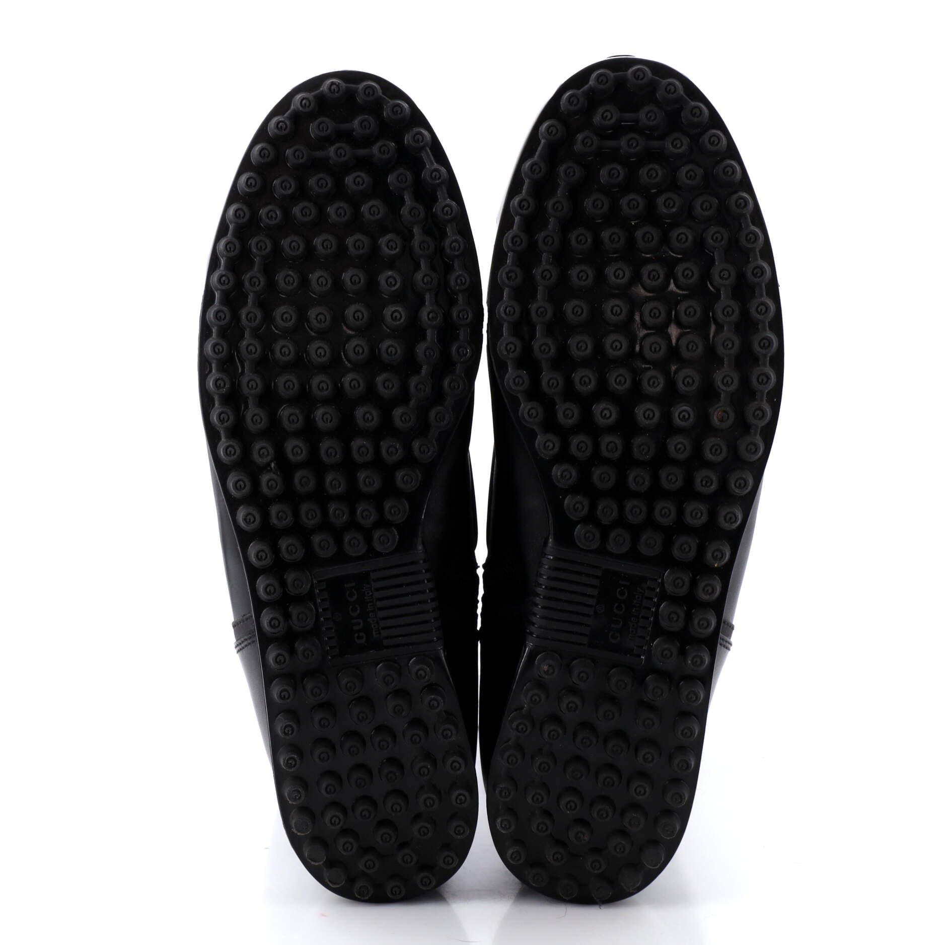 Women's Lace-Up Winter Boots GG Nylon and Leather with Fur