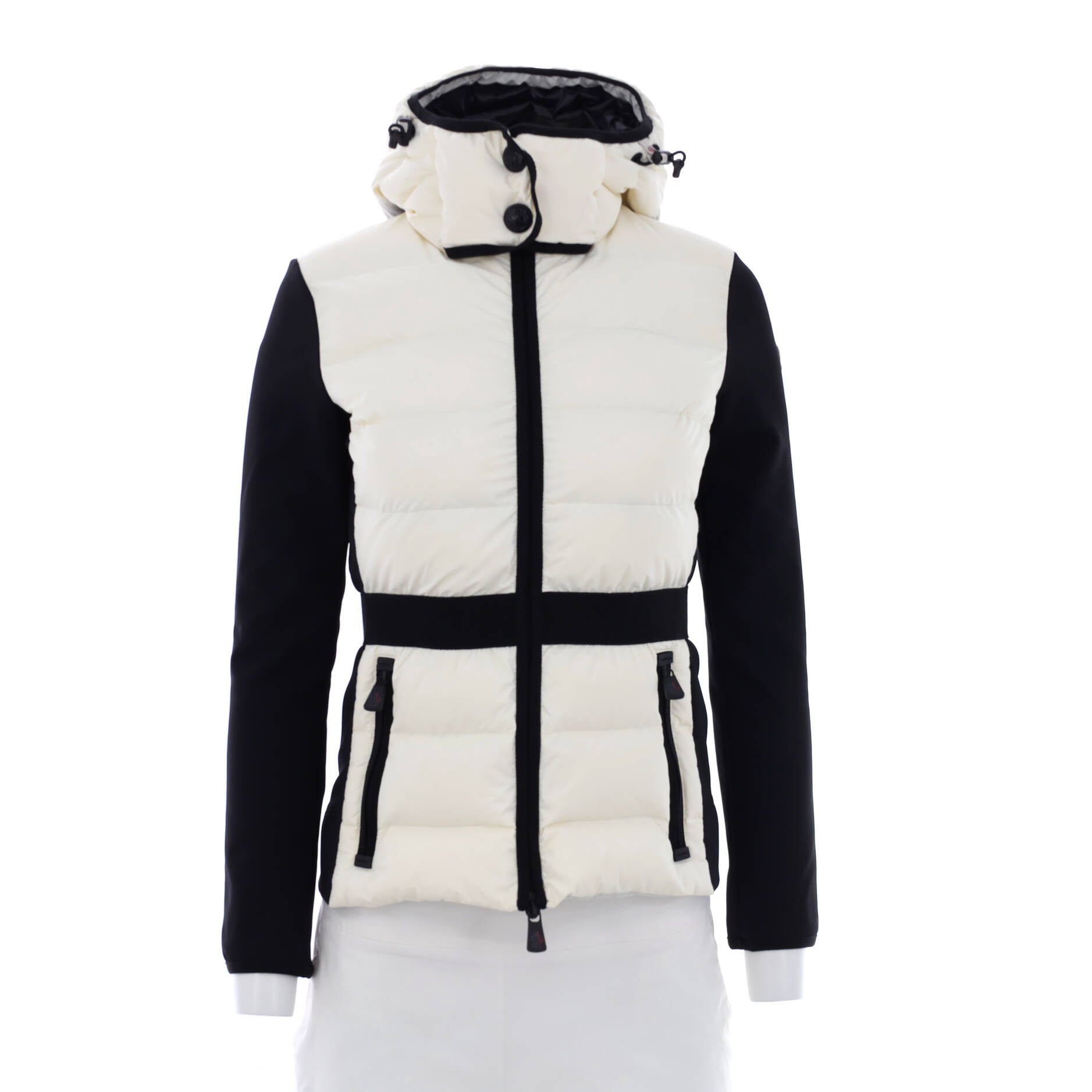 Women's Grenoble Hooded Puffer Jacket Quilted Nylon with Polyester and Down