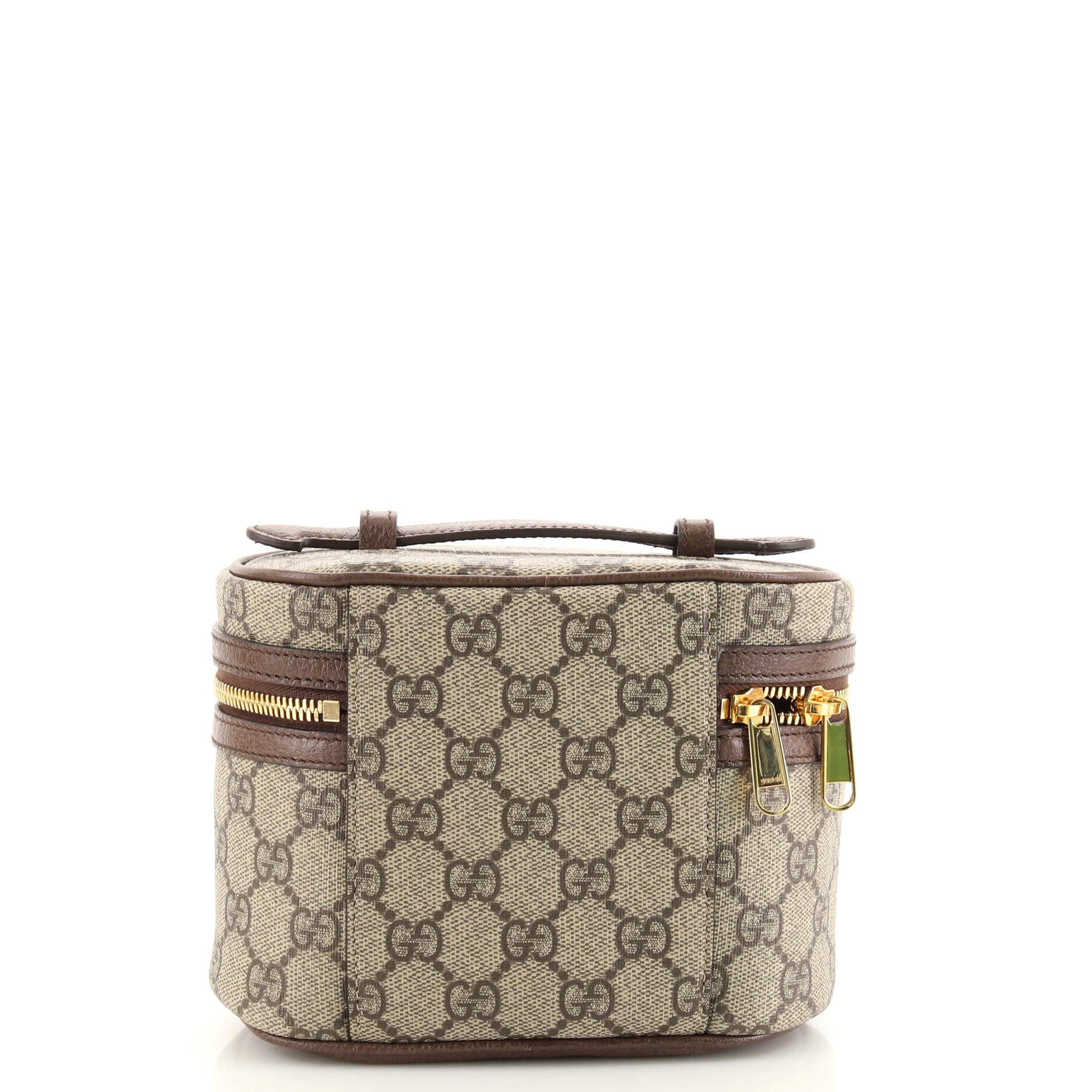 Ophidia Top Handle Cosmetic Case GG Coated Canvas Mini