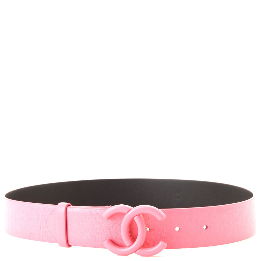 Covered CC Buckle Belt Leather Medium 70