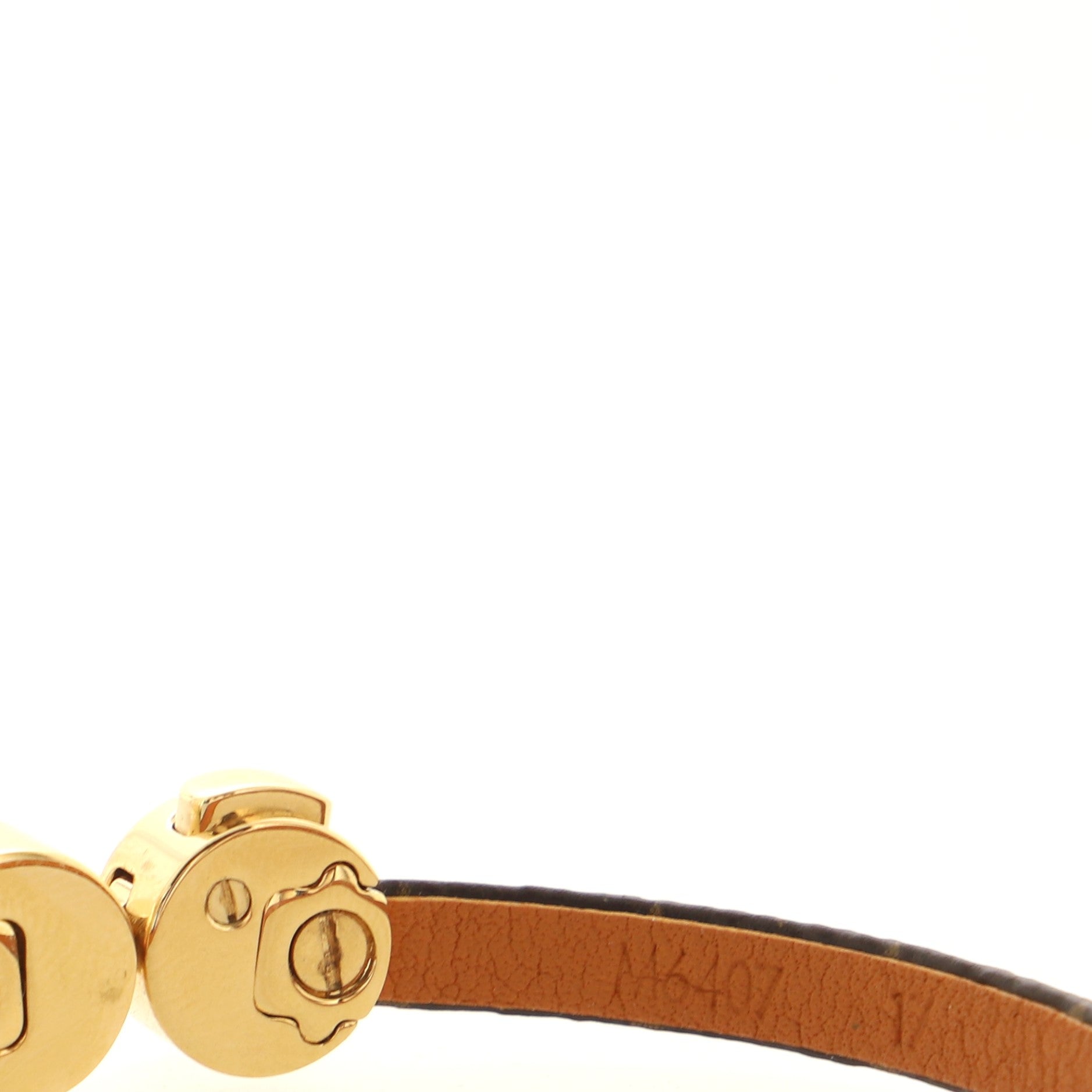 Historic Bracelet Monogram Canvas and Leather Mini