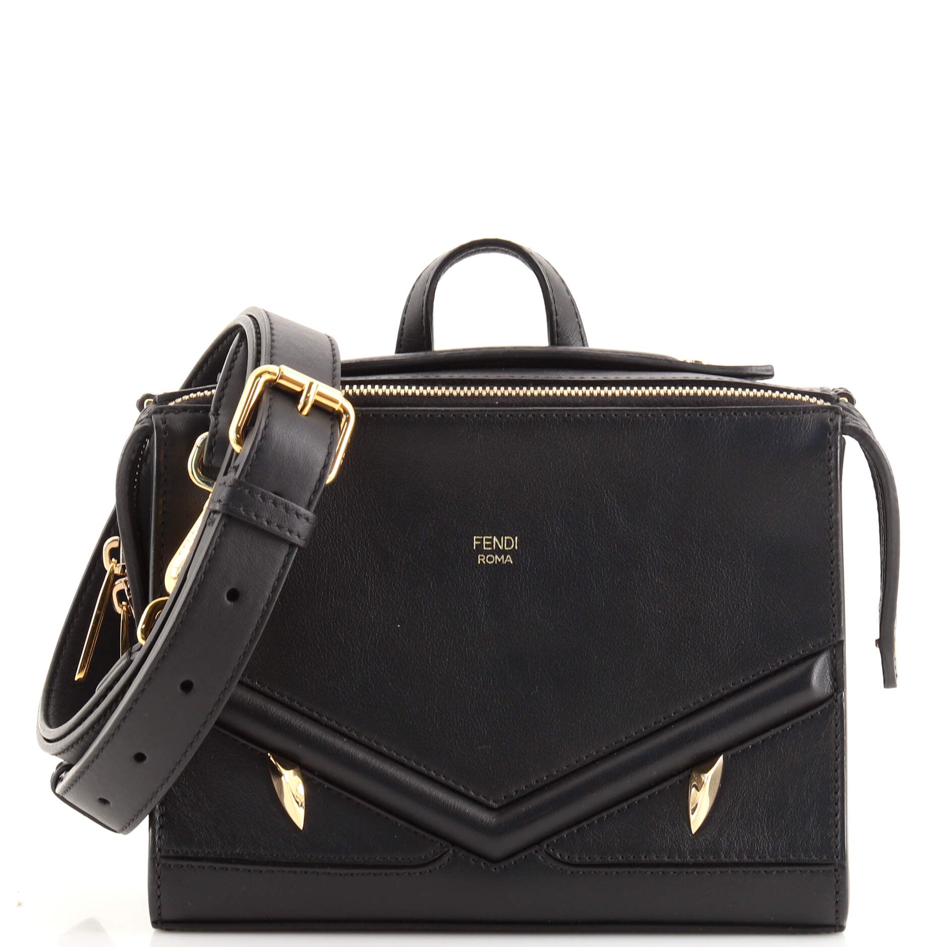 Monster Lui Messenger Bag Leather Mini