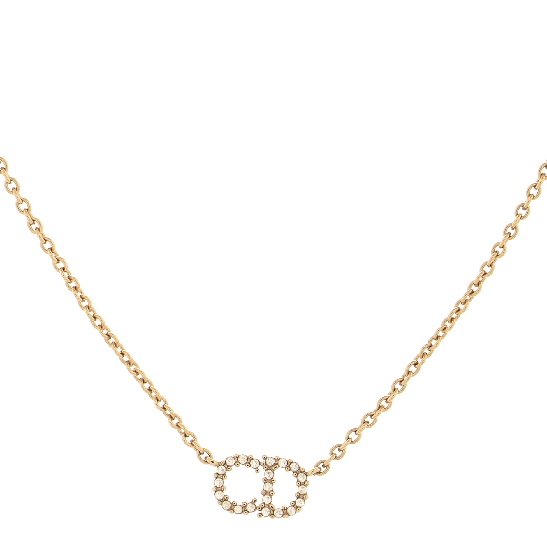 Clair D Lune Pendant Necklace Metal with Crystals