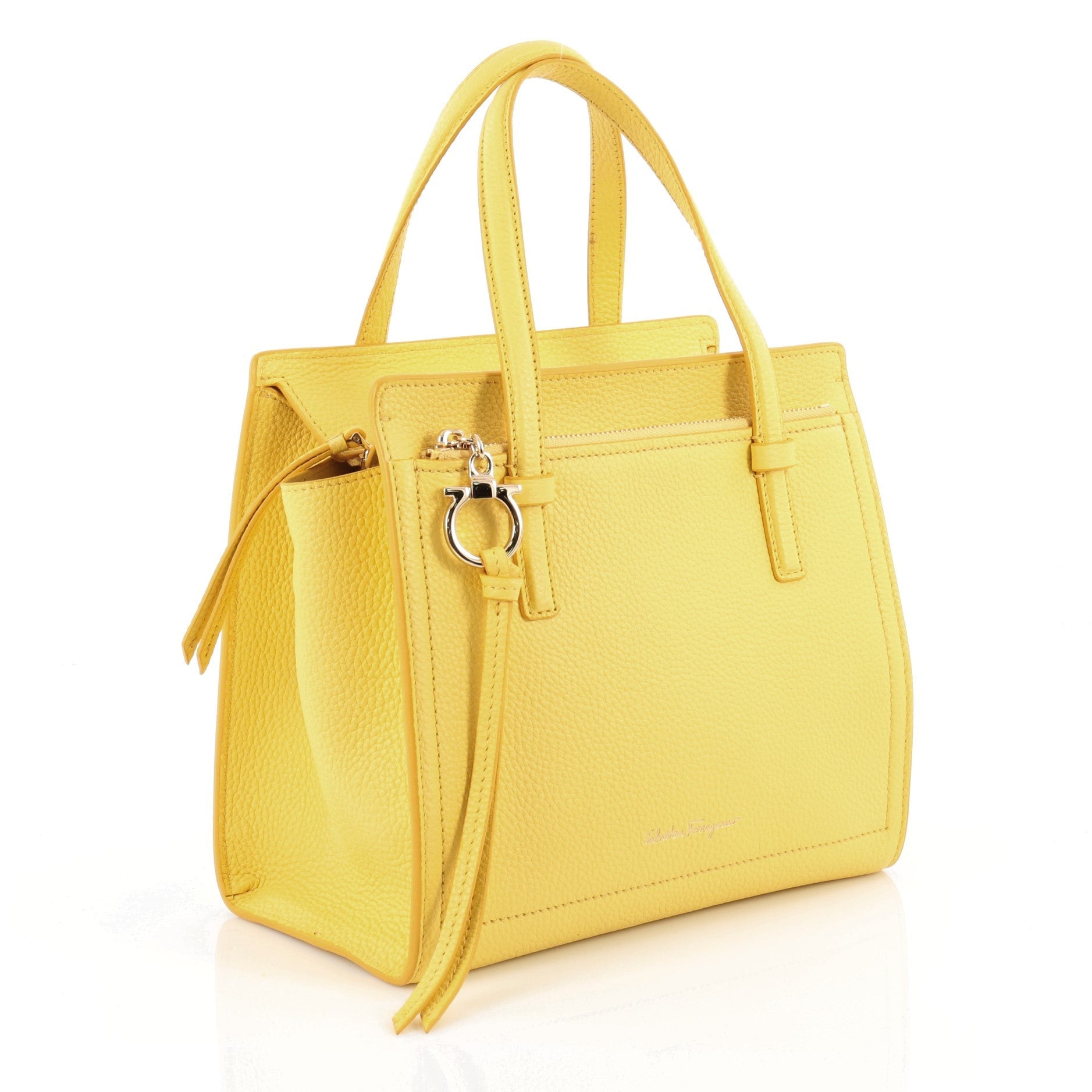 Amy Convertible Tote Pebbled Leather Mini