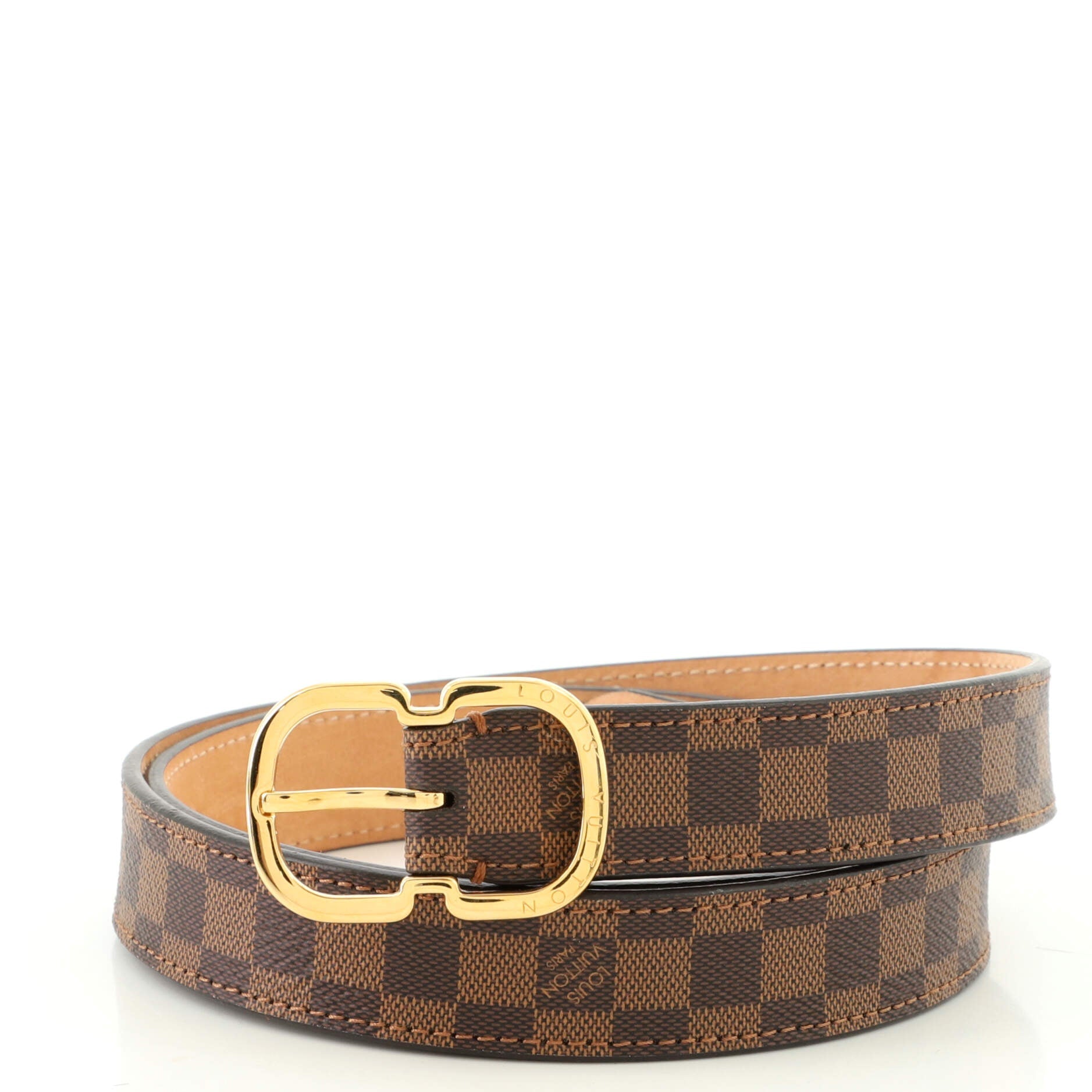 Mini Belt Damier Thin 90