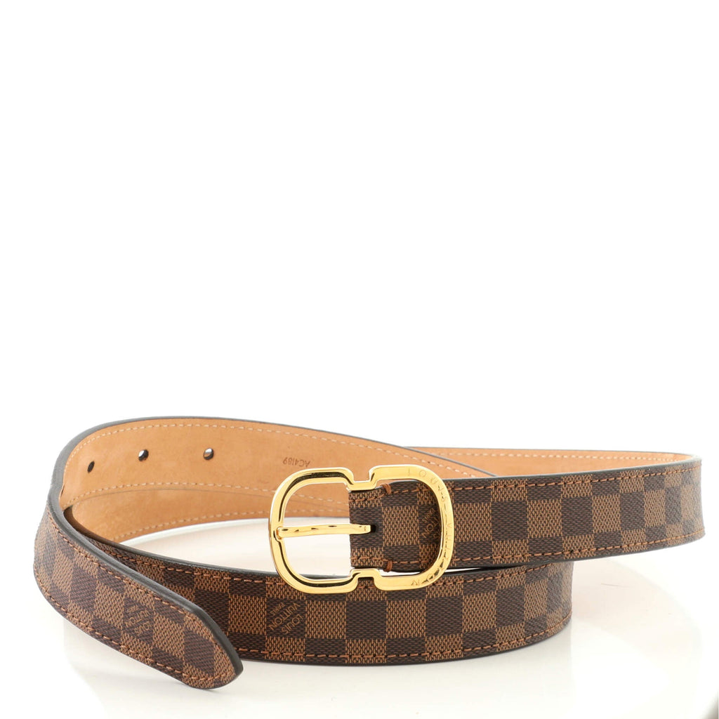 Mini Belt Damier Thin 90