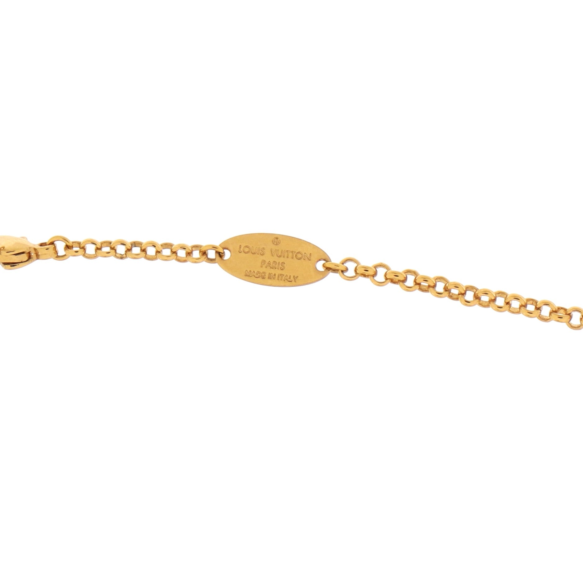Pearlygram Supple Necklace Metal with Faux Pearls
