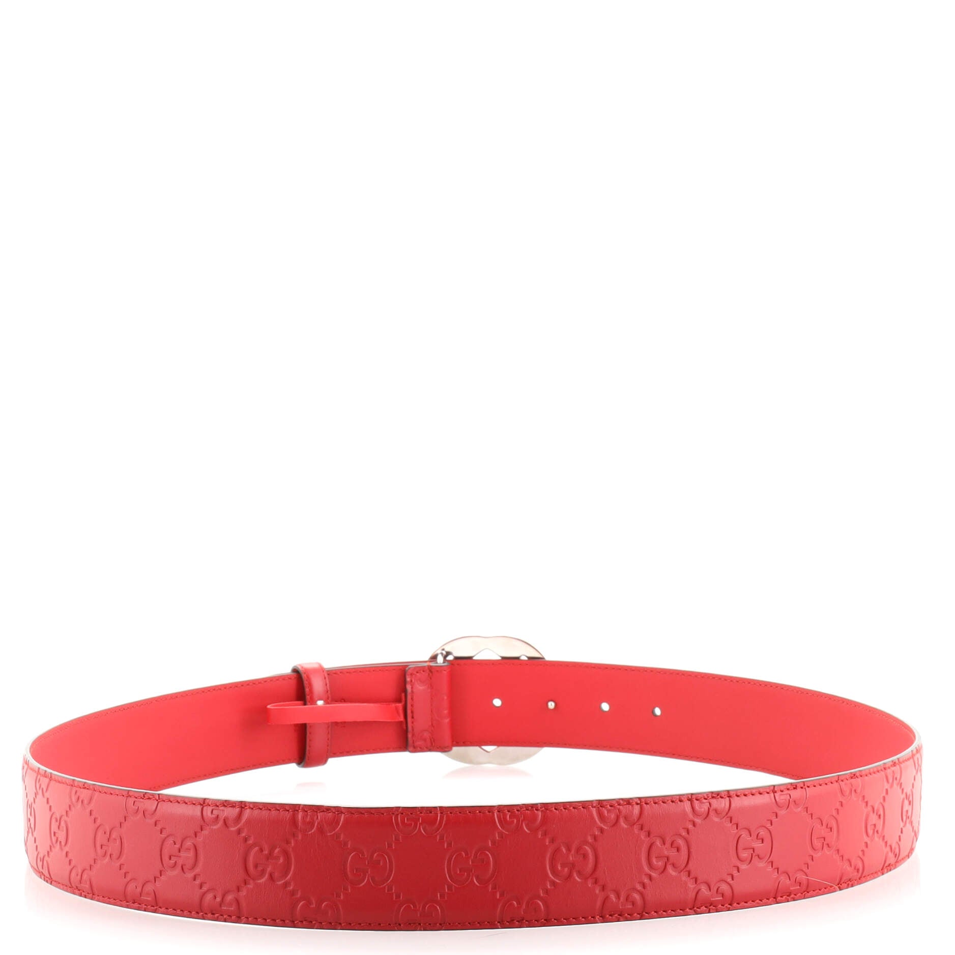 Interlocking G Belt Guccissima Leather Wide 105