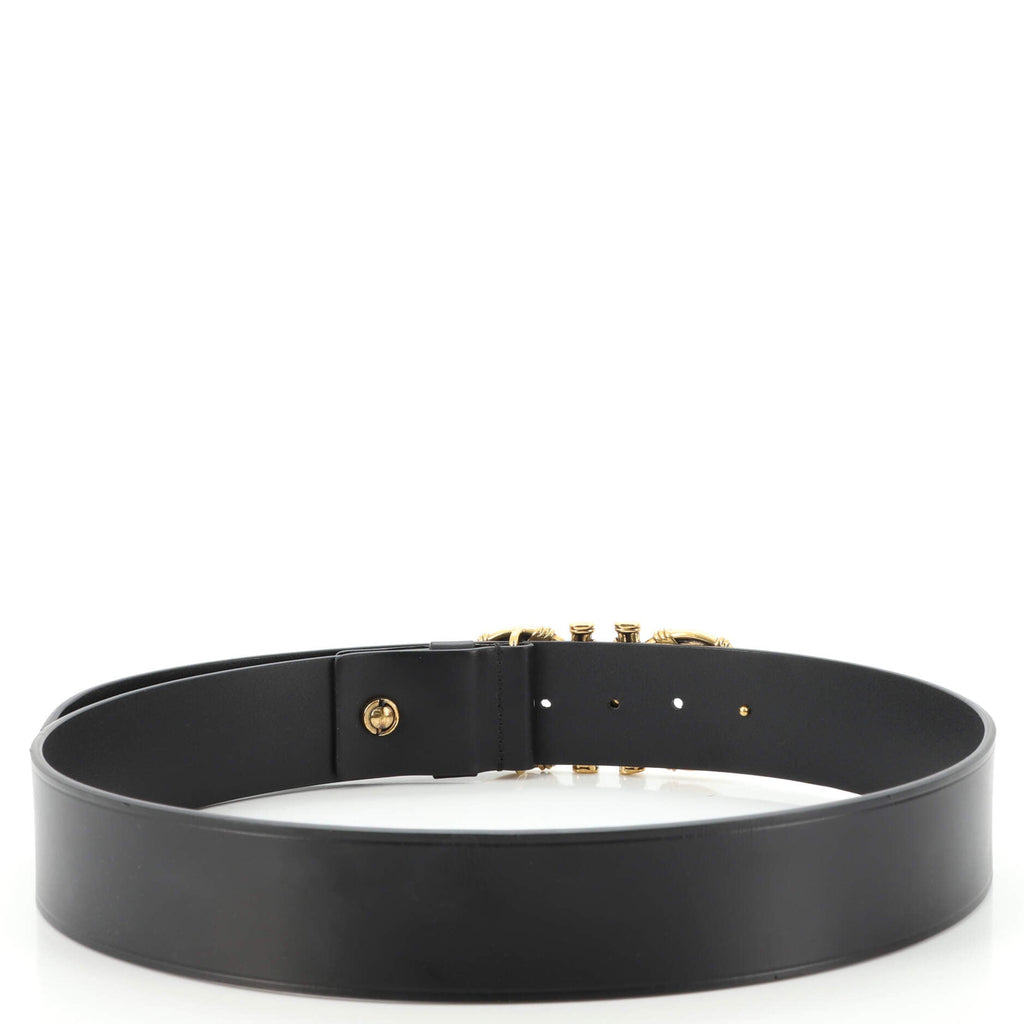 Gancini Belt Leather Wide 90