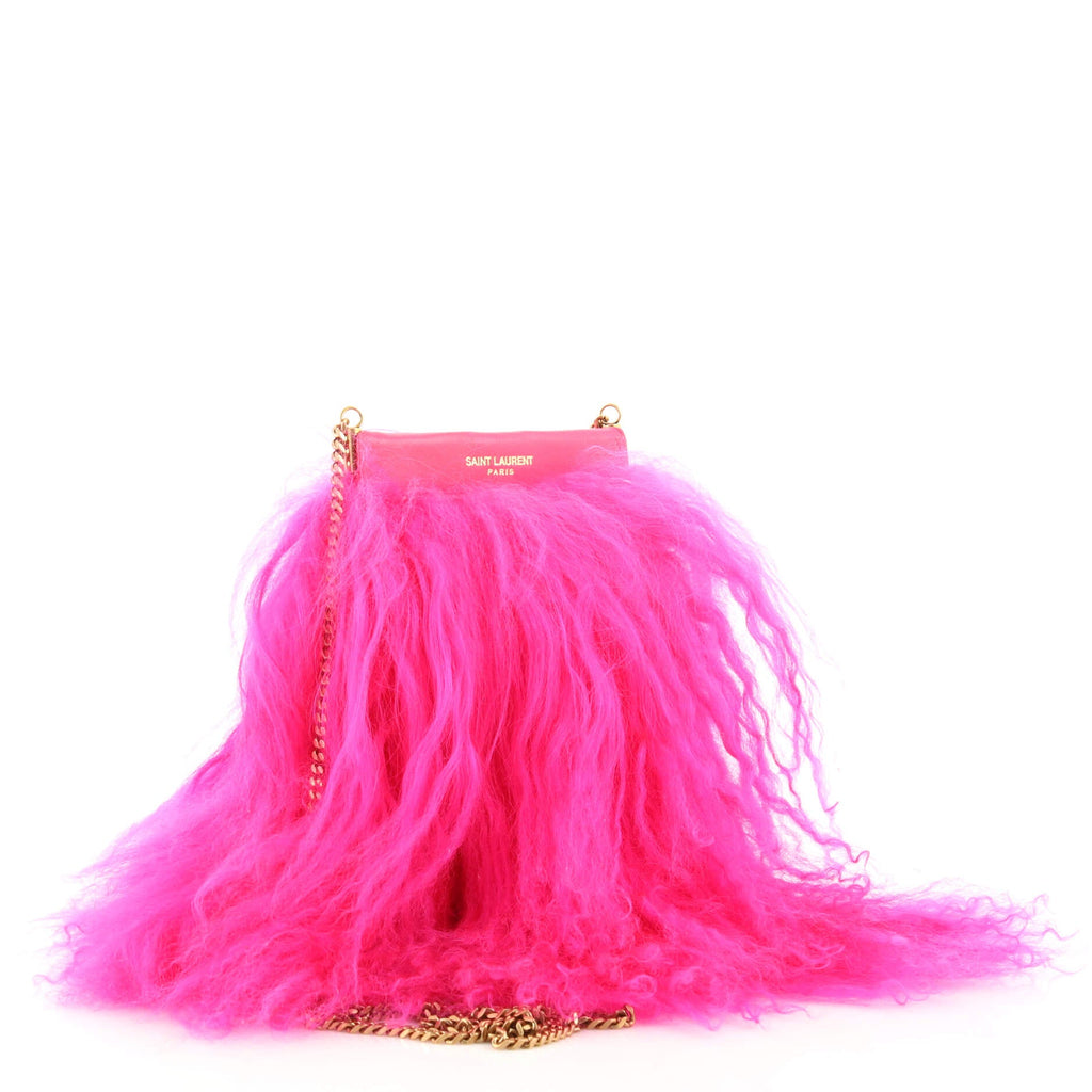 Pac Pac Pouch on Chain Fur Mini
