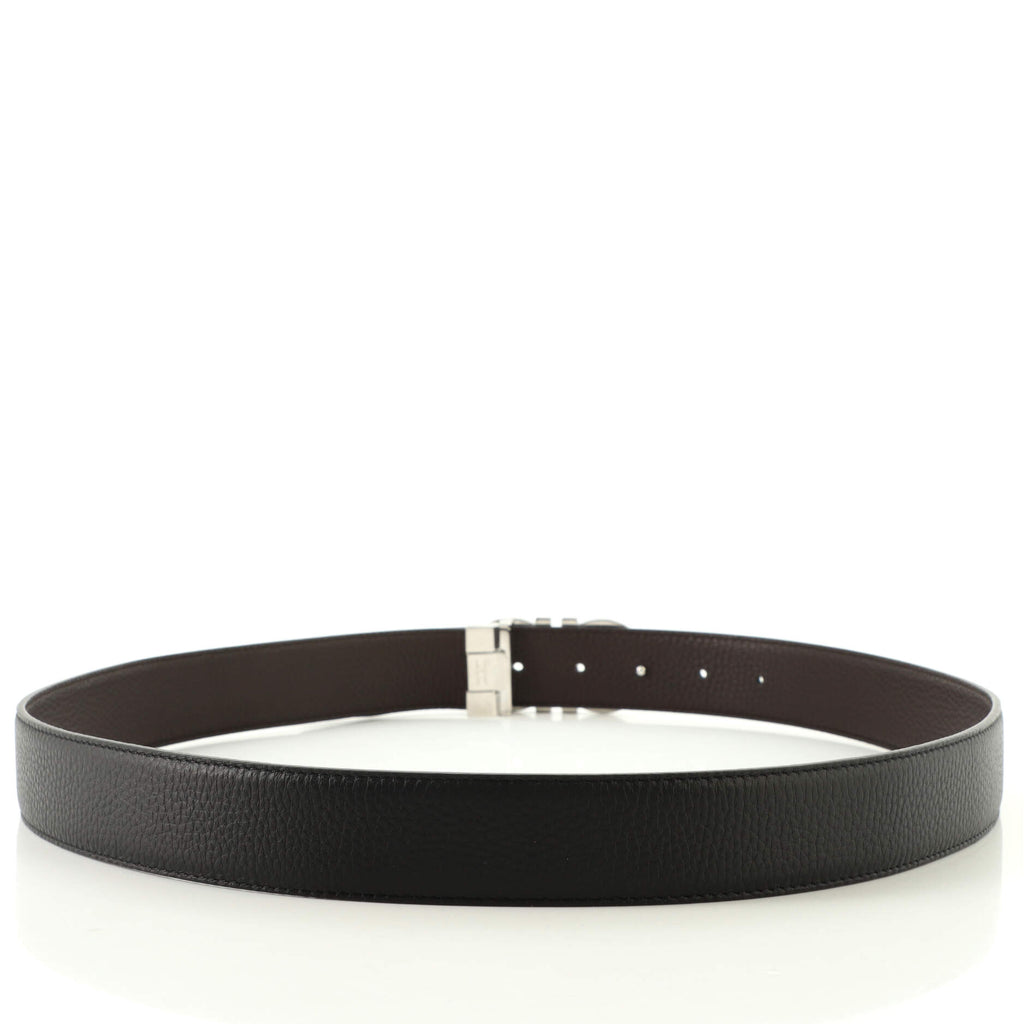 Gancini Reversible Belt Leather Wide 100