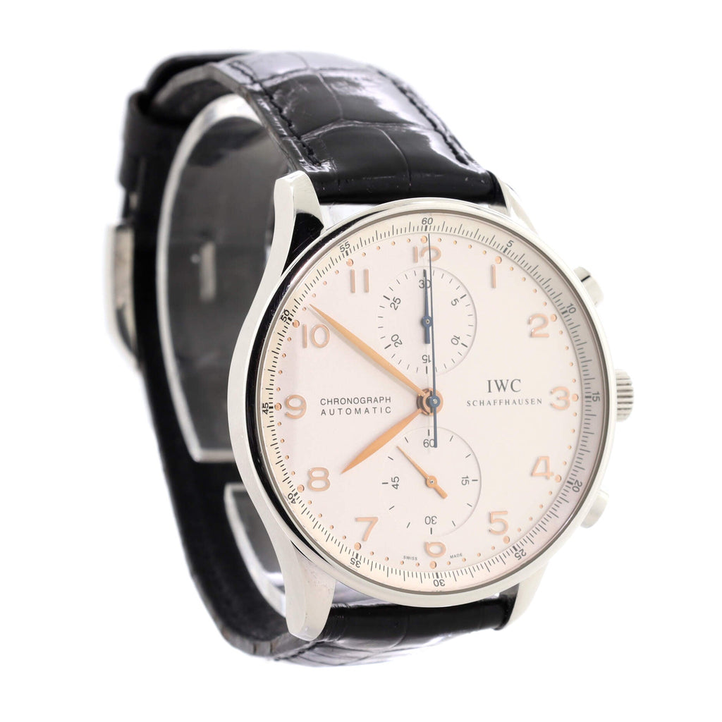 Portugieser Chronograph Automatic Watch Stainless Steel and Alligator 41