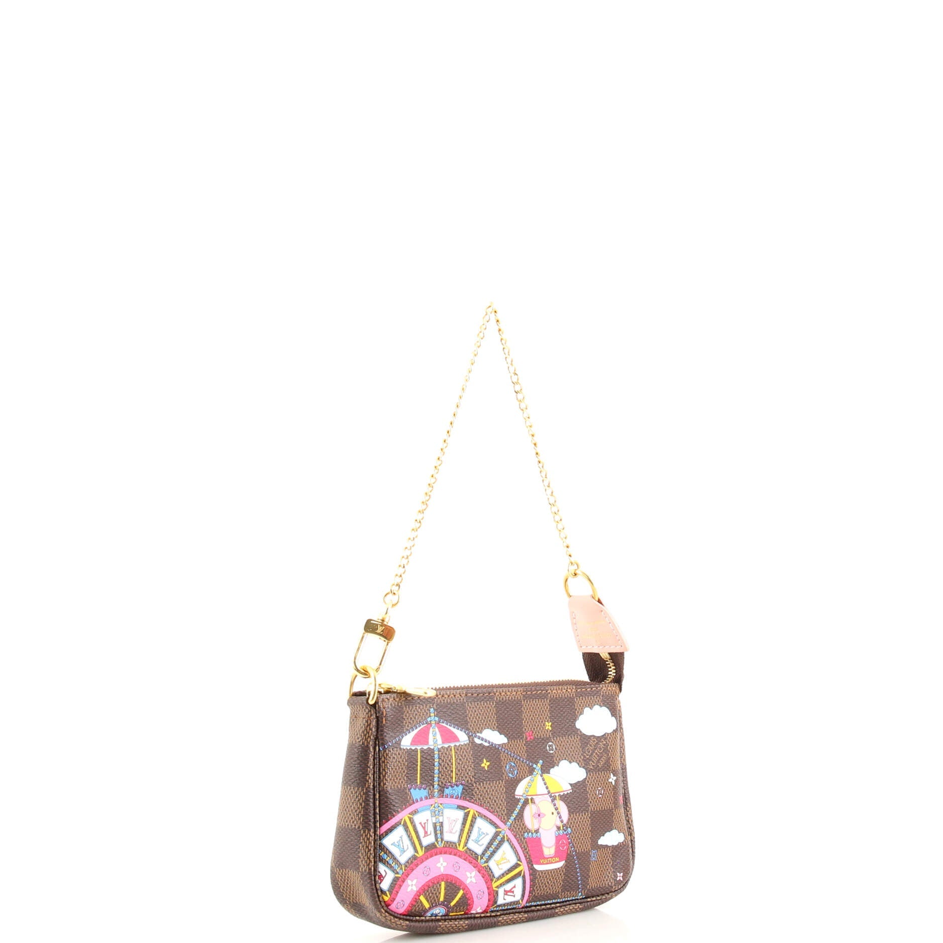 Pochette Accessoires Limited Edition Vivienne Xmas Damier Mini
