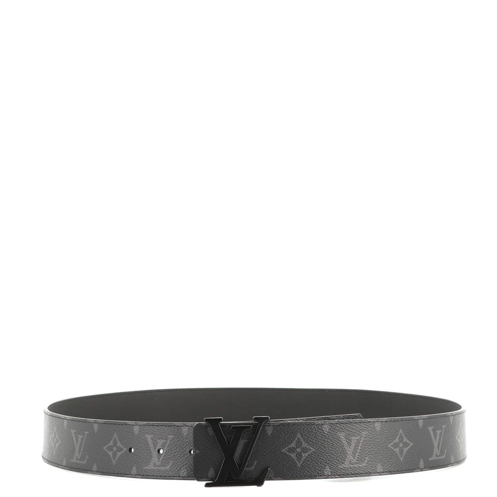 LV Initiales Matte Belt Monogram Eclipse Canvas Wide 100