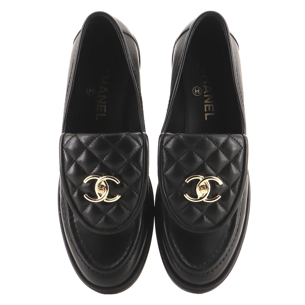 Women's CC Loafers Quilted Leather