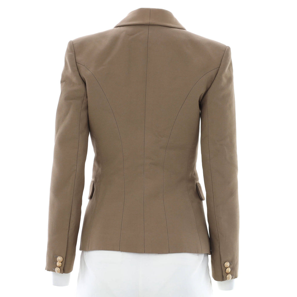 Women's Double Breasted Blazer Viscose Blend