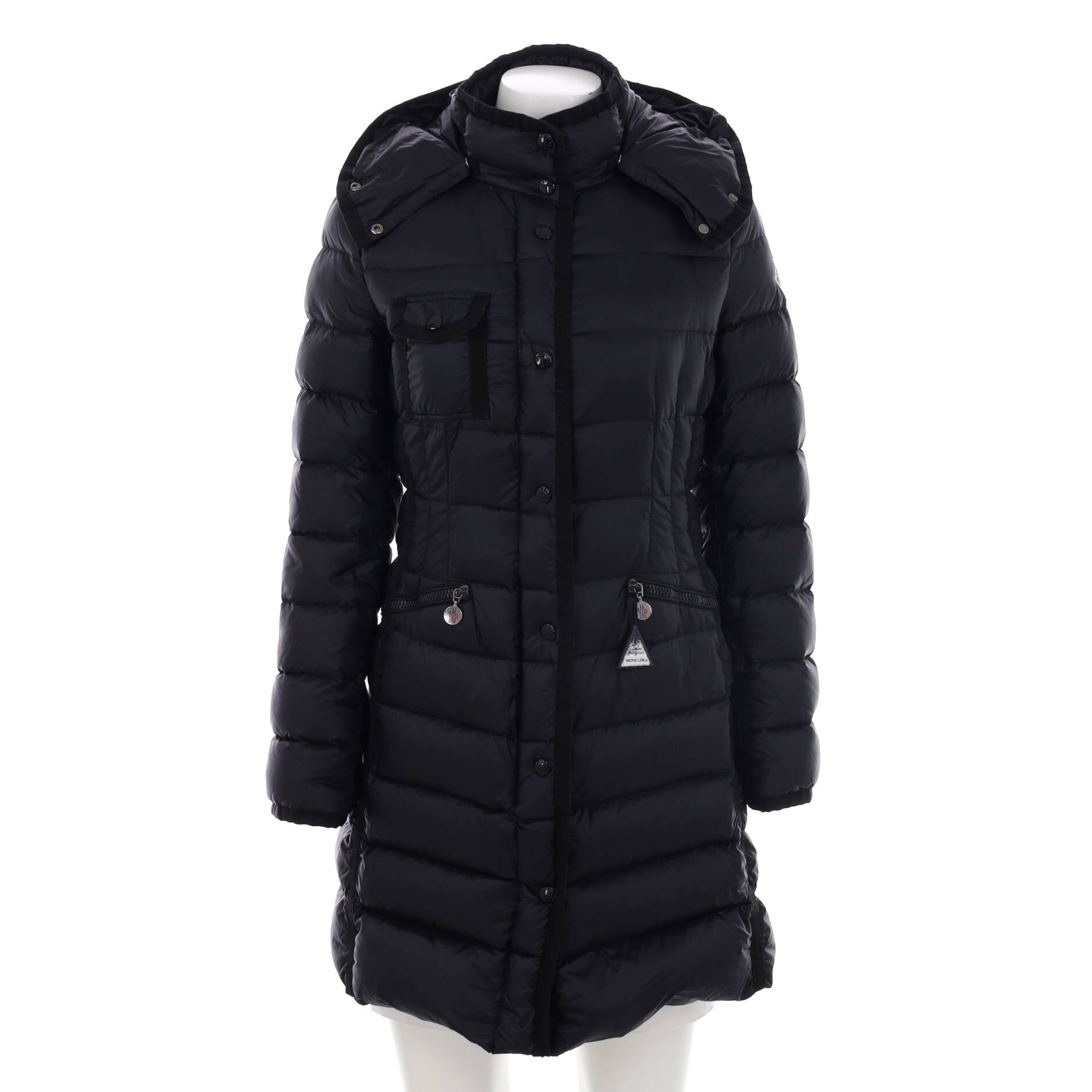 Women's Hermine Hooded Puffer Coat Quilted Polyamide with Down
