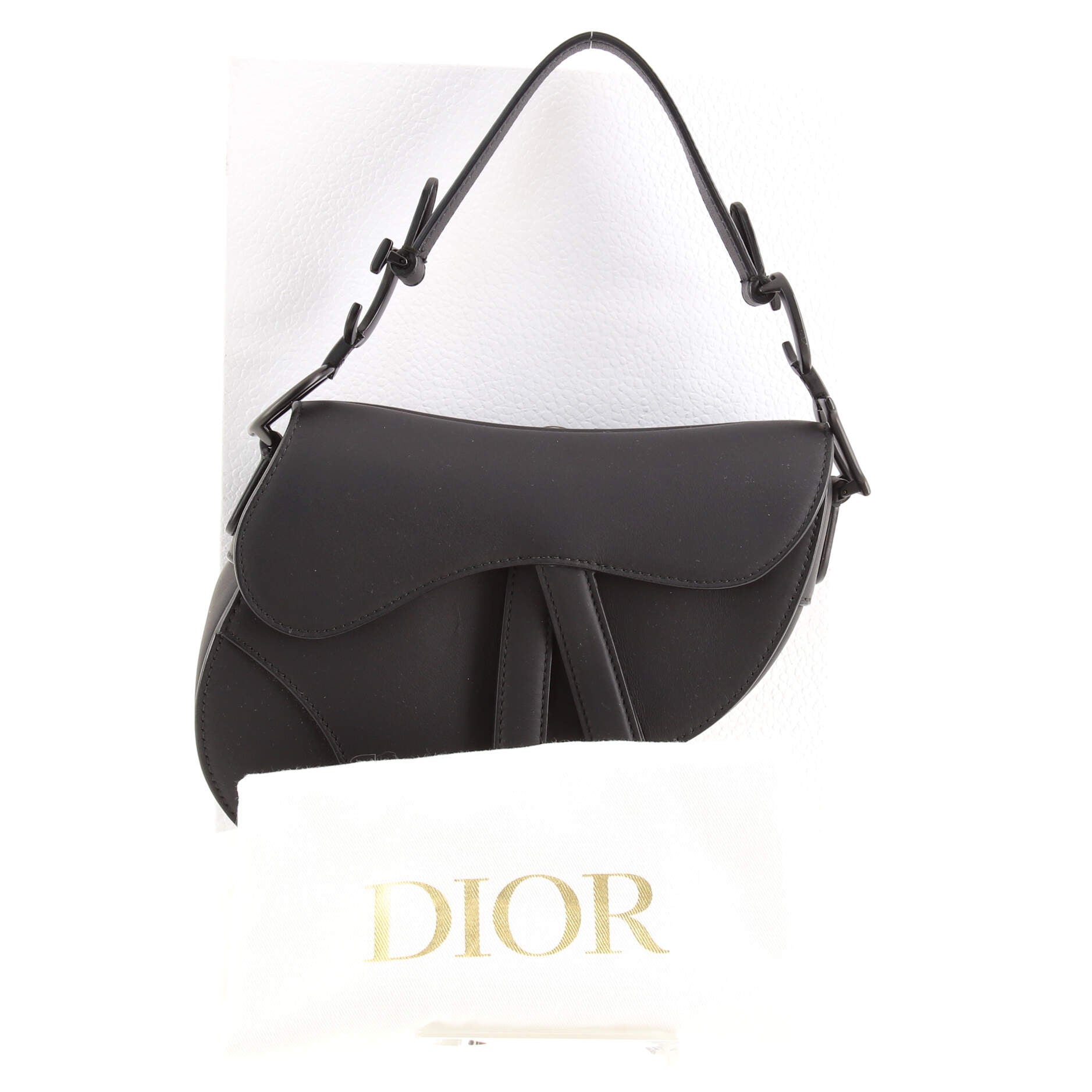 Ultra Matte Saddle Handbag Leather Mini