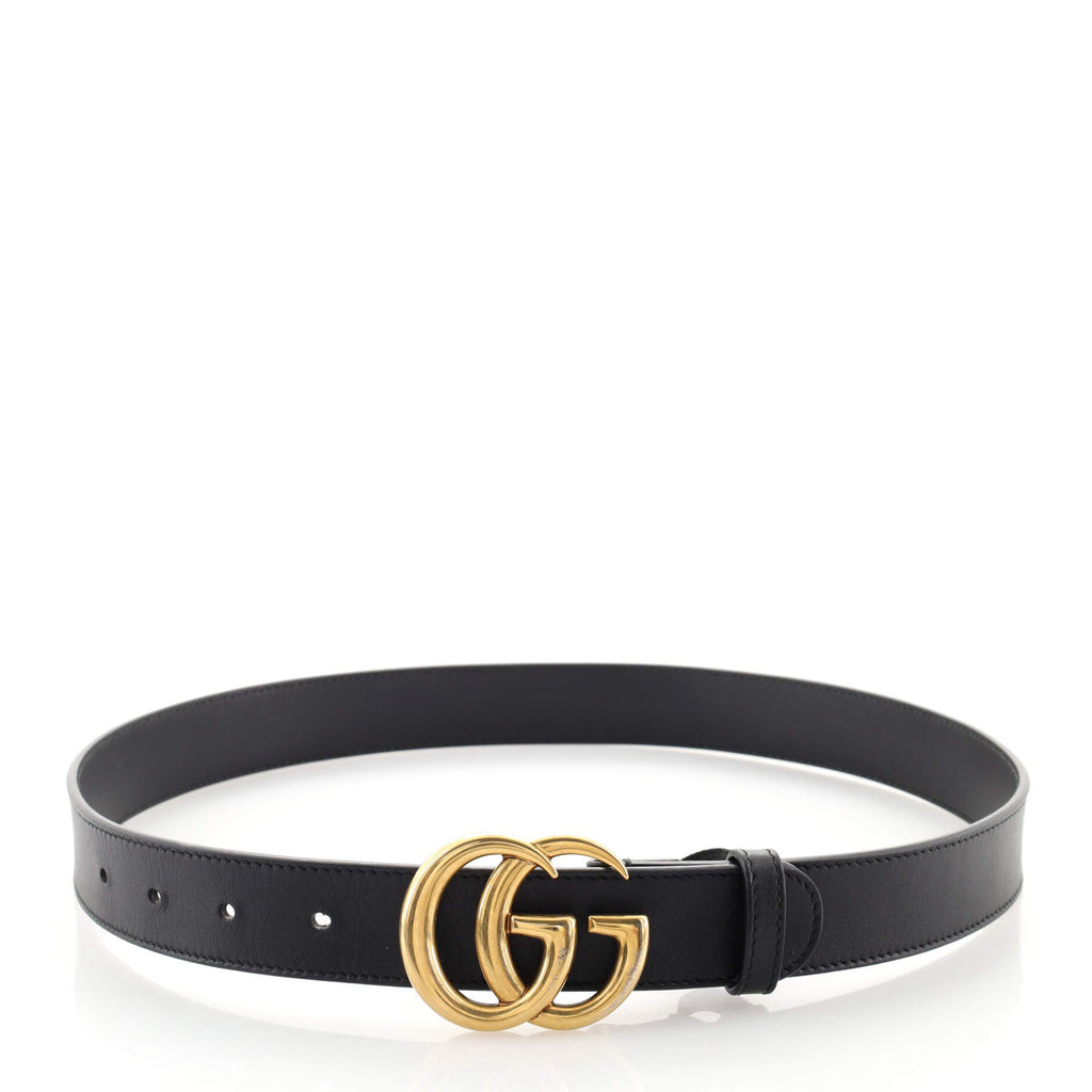 GG Marmont Belt Leather Medium 75