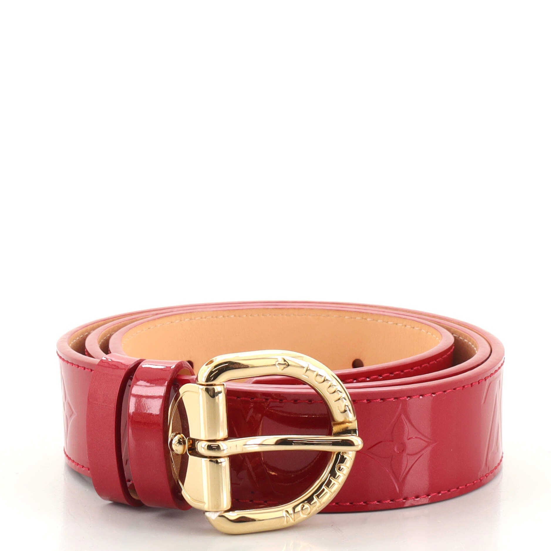 Ceinture Belt Monogram Vernis Medium 80