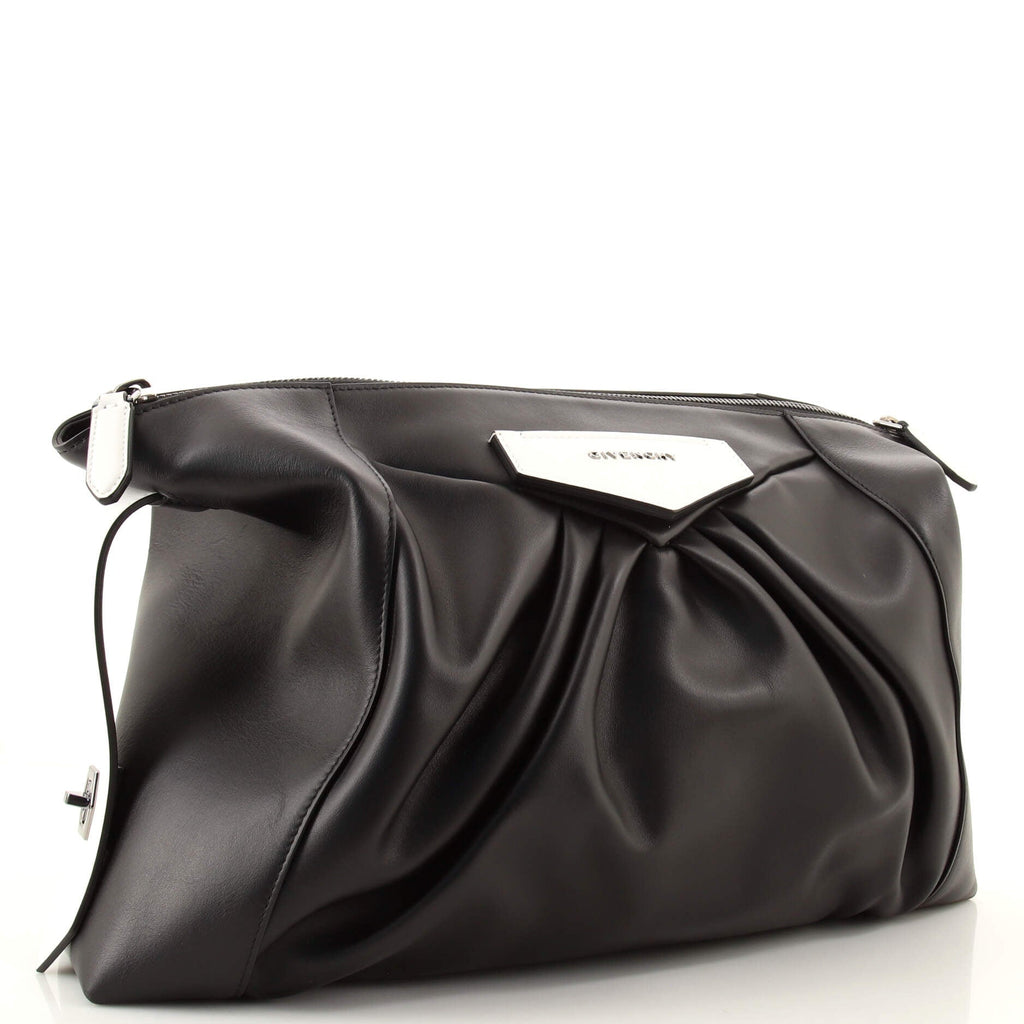 Antigona Soft Clutch Leather Large