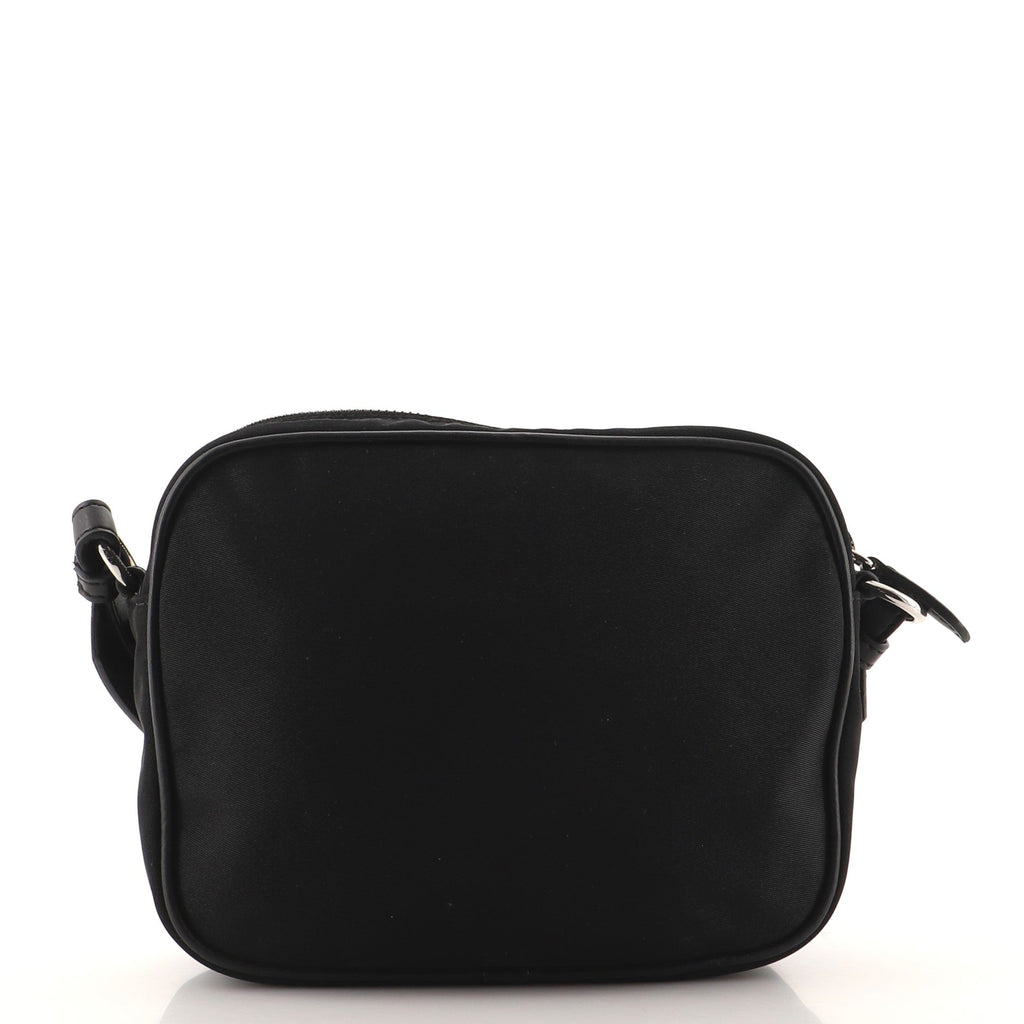 Logo Camera Bag Studded Nylon Mini