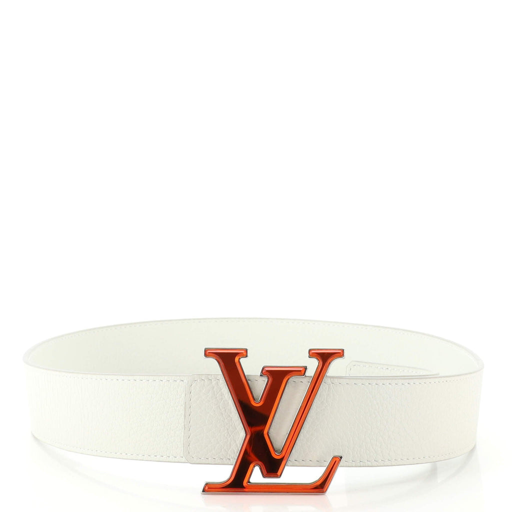 LV Prism Initiales Belt Leather Wide 90