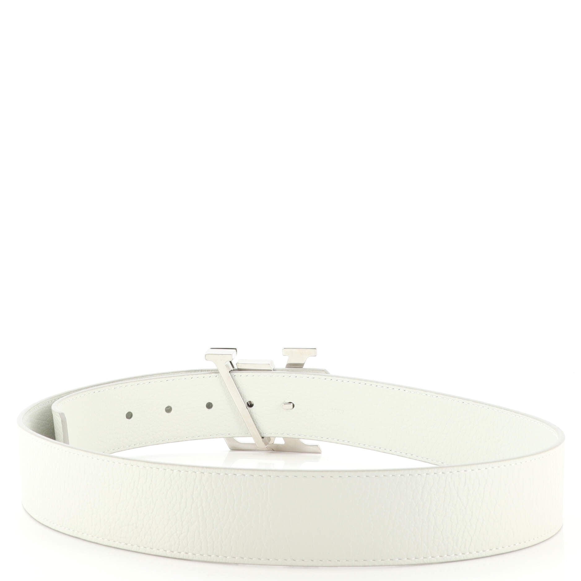 LV Prism Initiales Belt Leather Wide 90