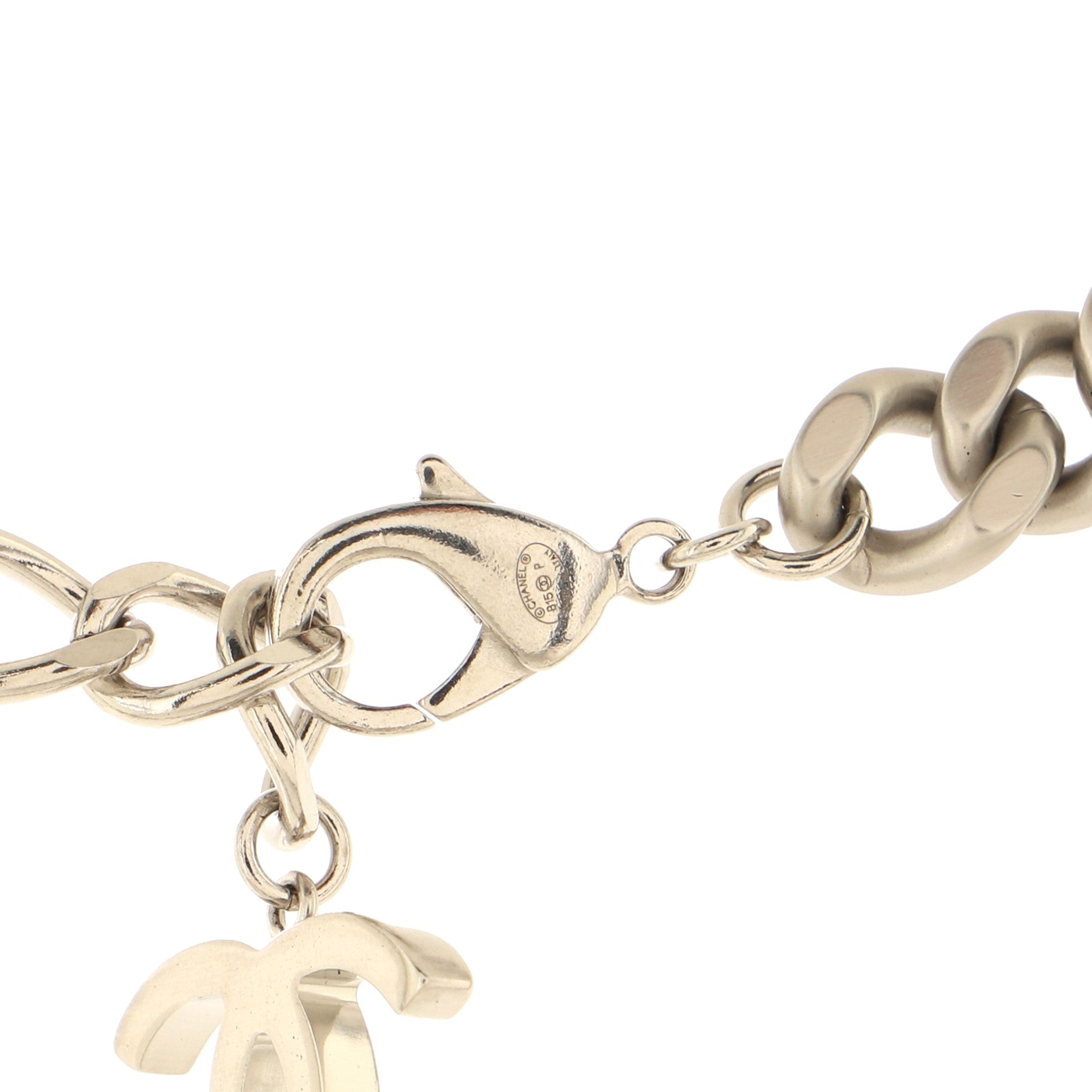 ID Curb Chain Necklace Metal