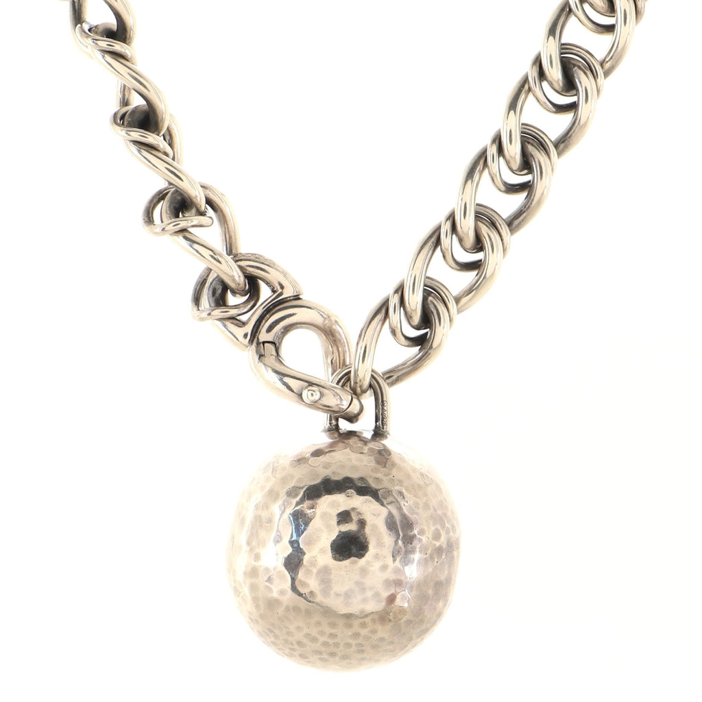 Sphere Chain Necklace Metal
