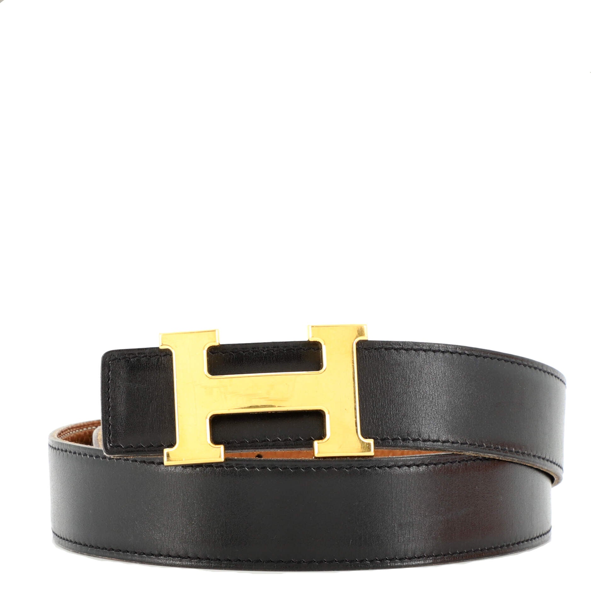 Constance Reversible Belt Leather Medium 80