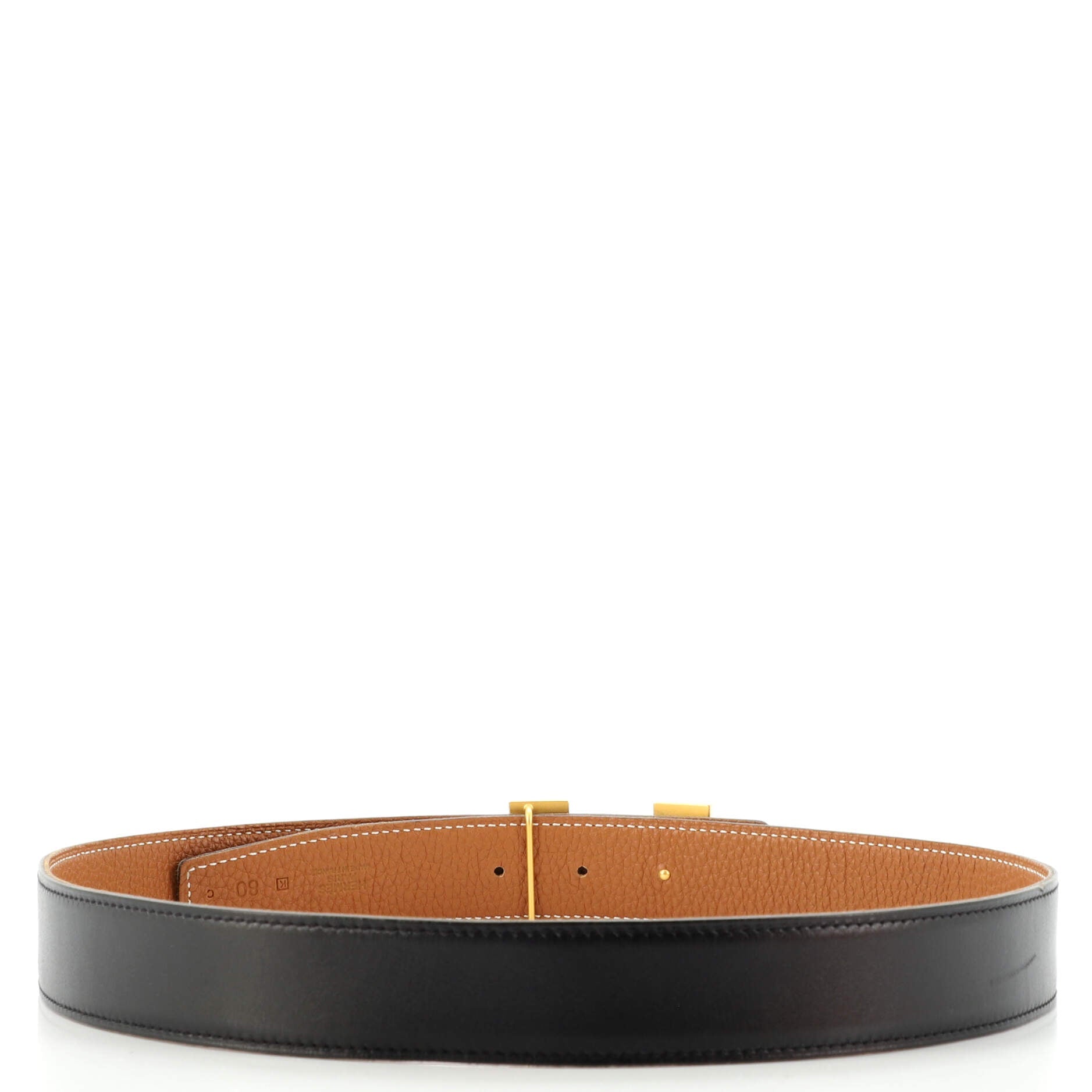 Constance Reversible Belt Leather Medium 80