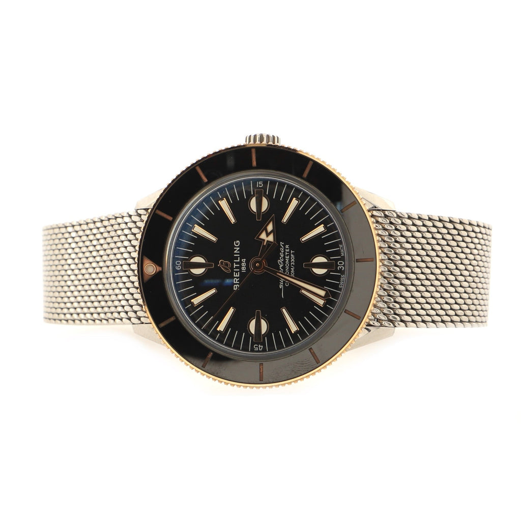 Superocean Heritage 57 Automatic Watch Stainless Steel with Rose Gold 42