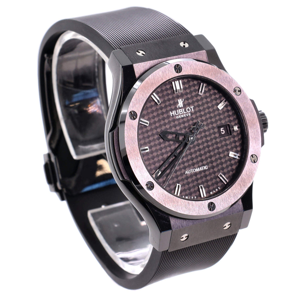 Classic Fusion Automatic Watch Ceramic and Rubber 42