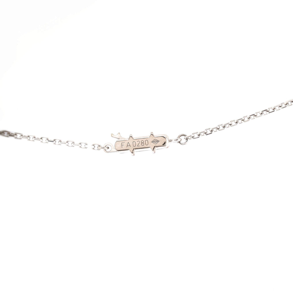 C Heart de Cartier Pendant Necklace 18K White Gold